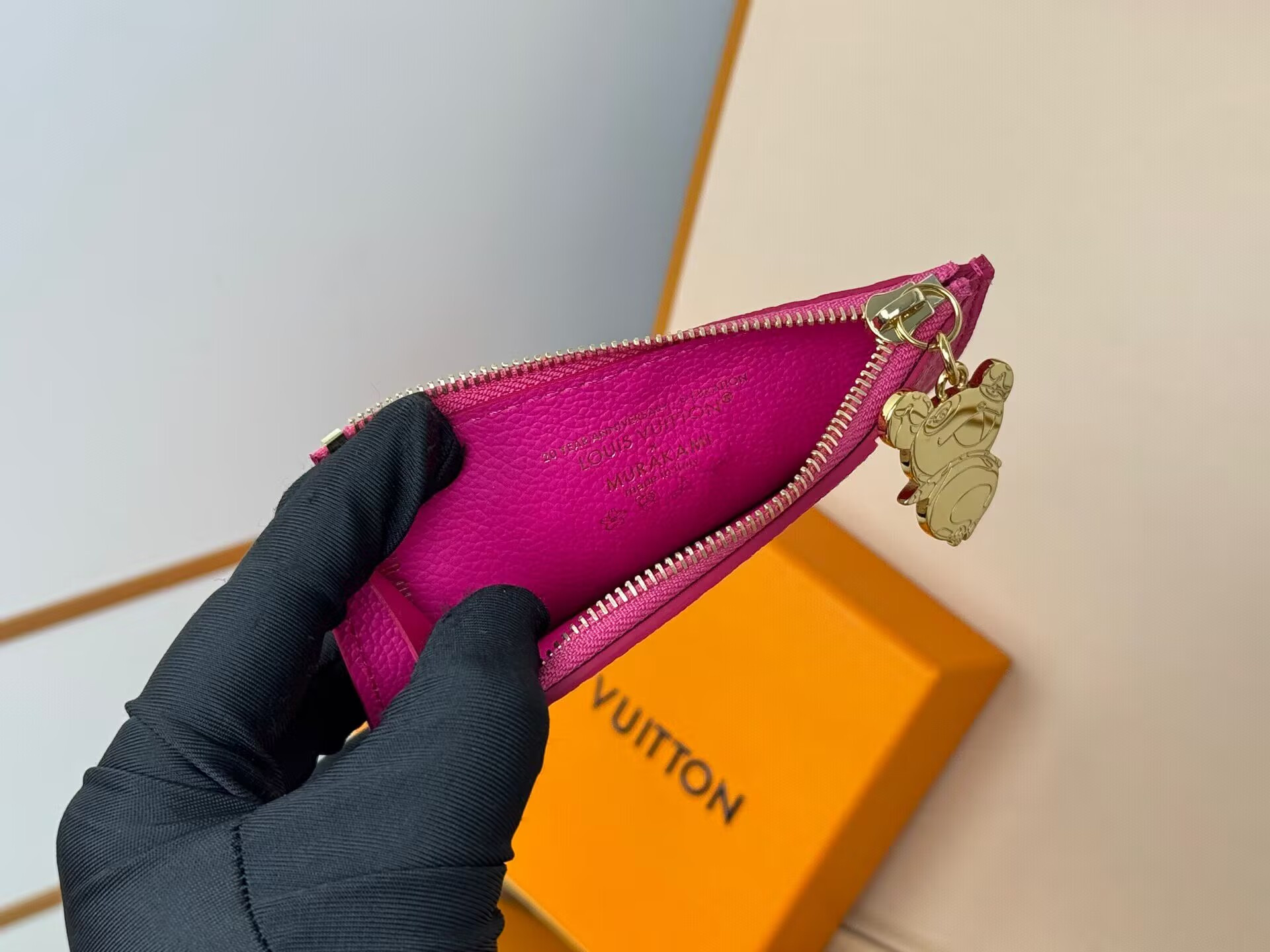 LV x TM Romy Card Holder M14155 12 x 8 x 0.8 cm