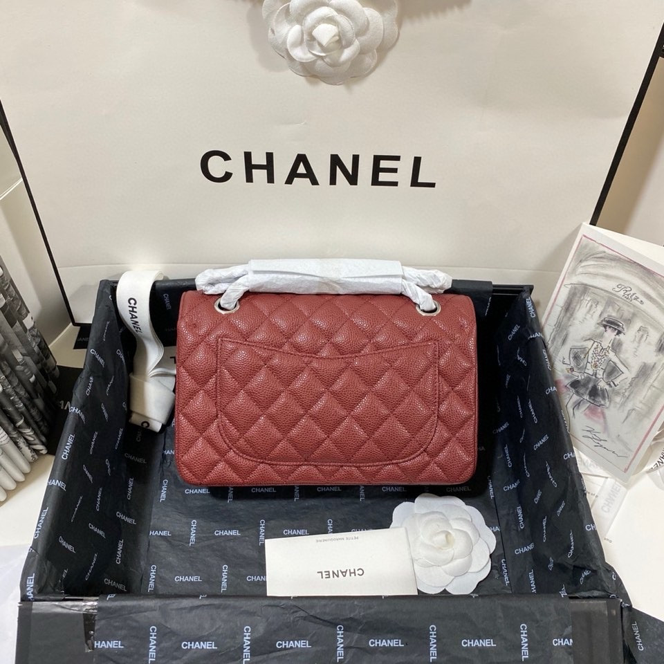 Ch*el small classic handbag 14.5×23×6cm
