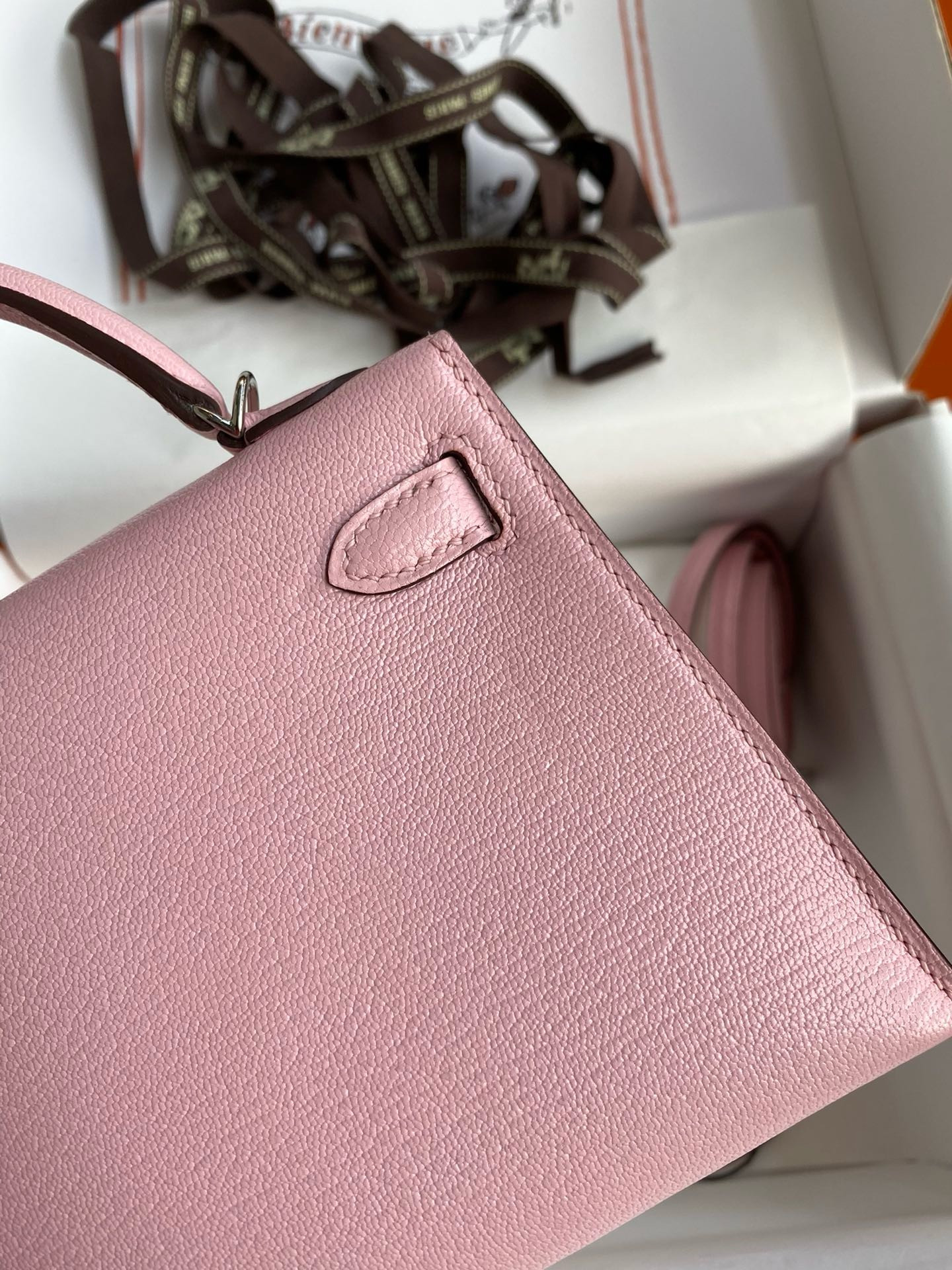 h**mes mini kelly chèvre 19 19×6×12cm (20 days for cusT0mization)