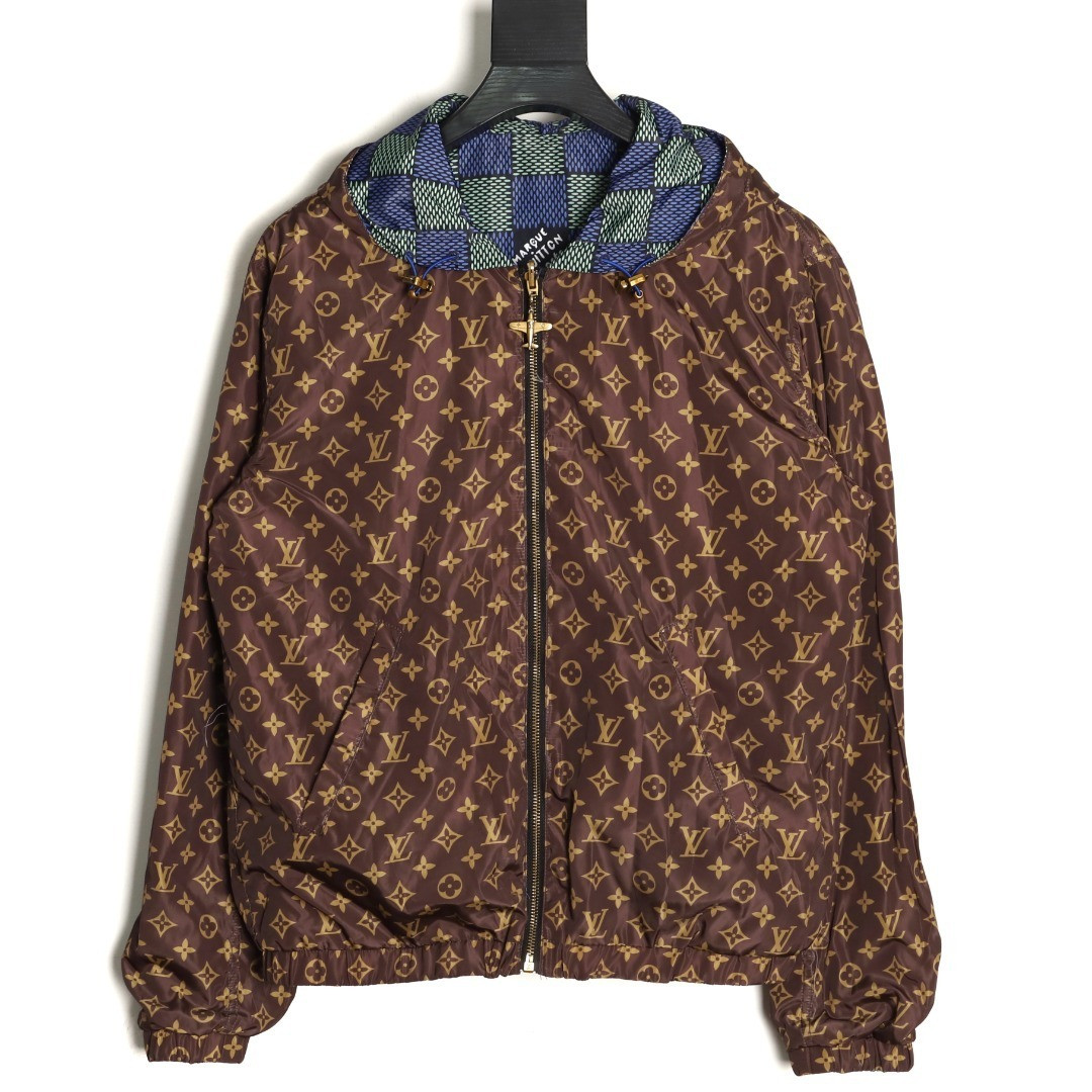 l0*is V*t0n 25ss reversible jacket