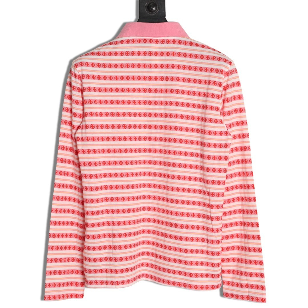 Ch**me He**ts 25fw polo shirt