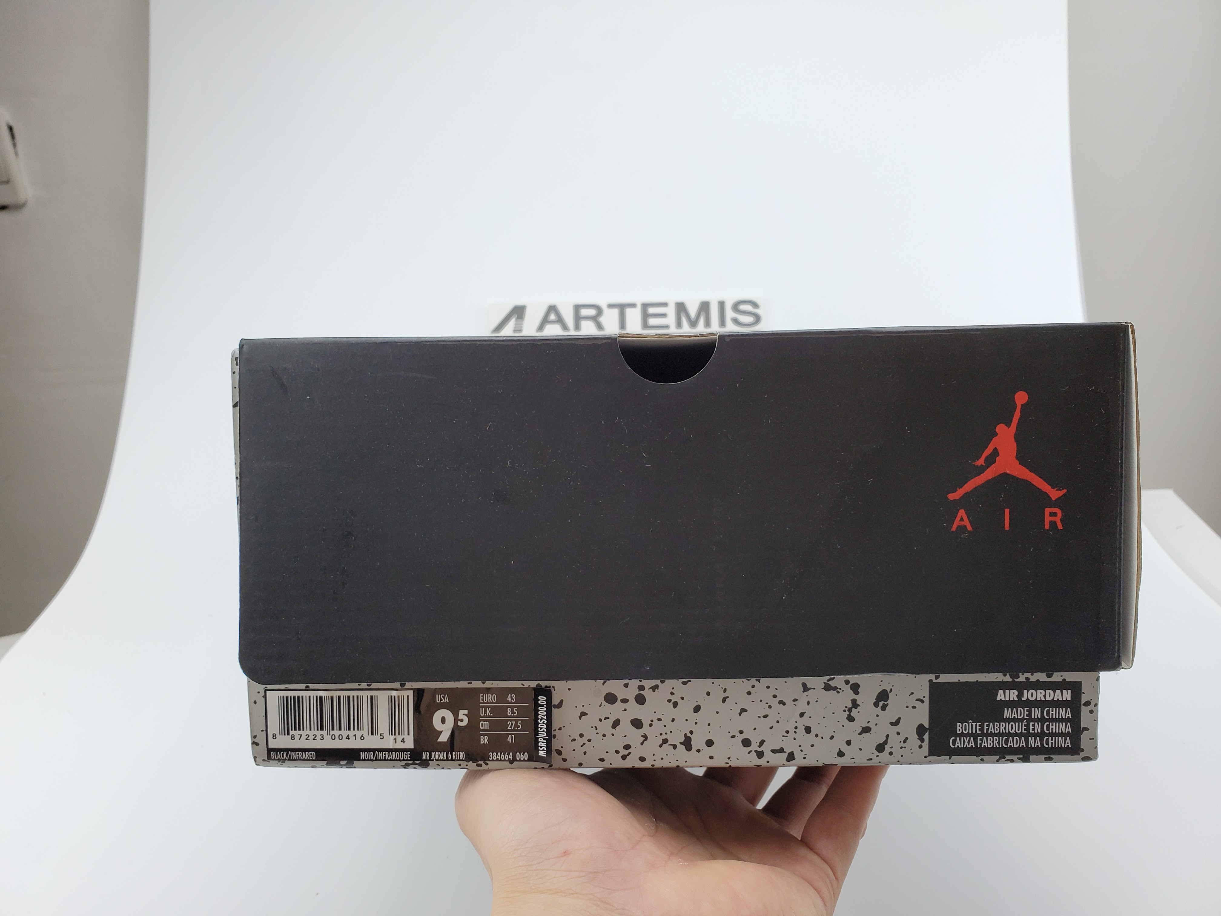 Jordan 6 Retro Black Infrared (2019)