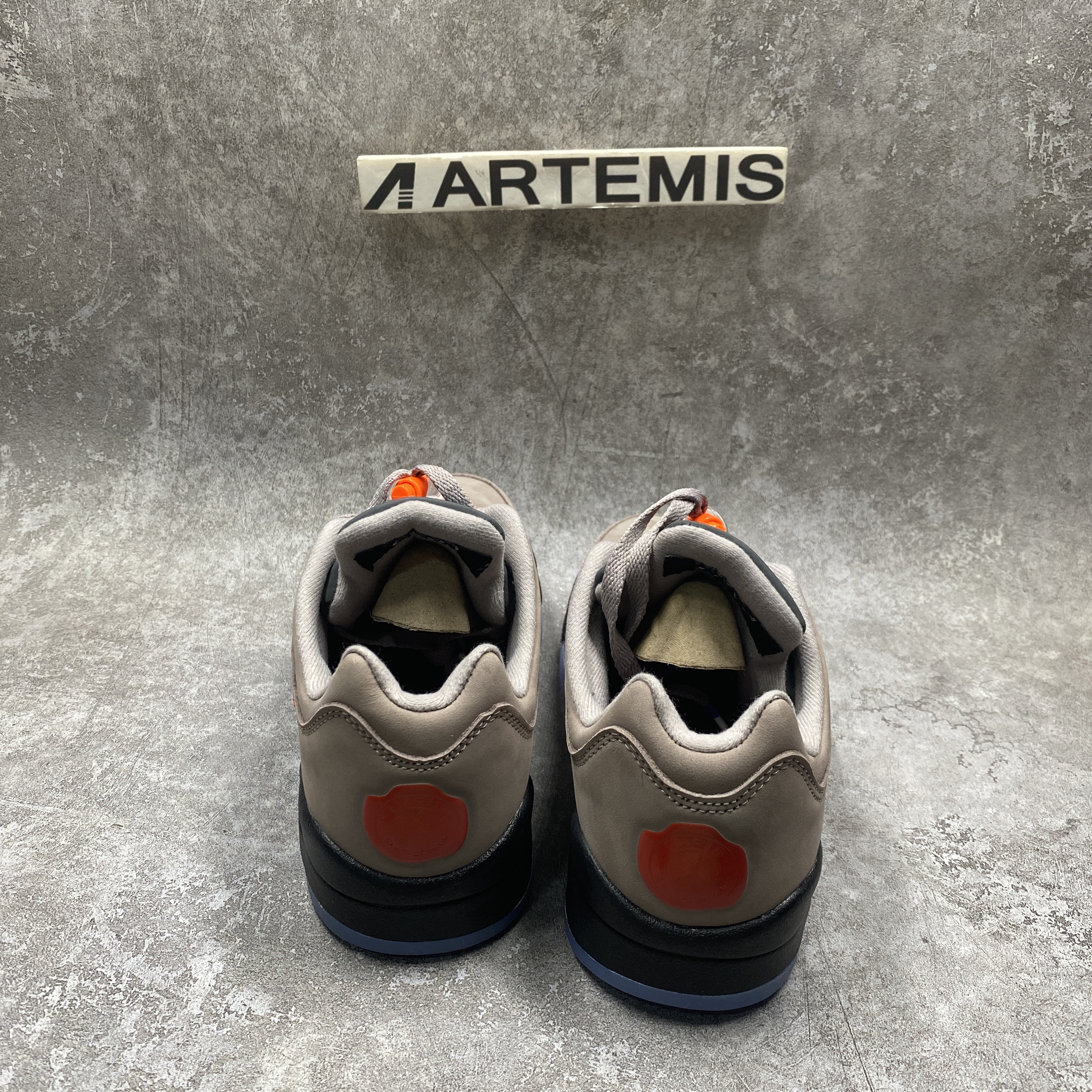 PSG x Air Jordan 5 Retro Low Pumice