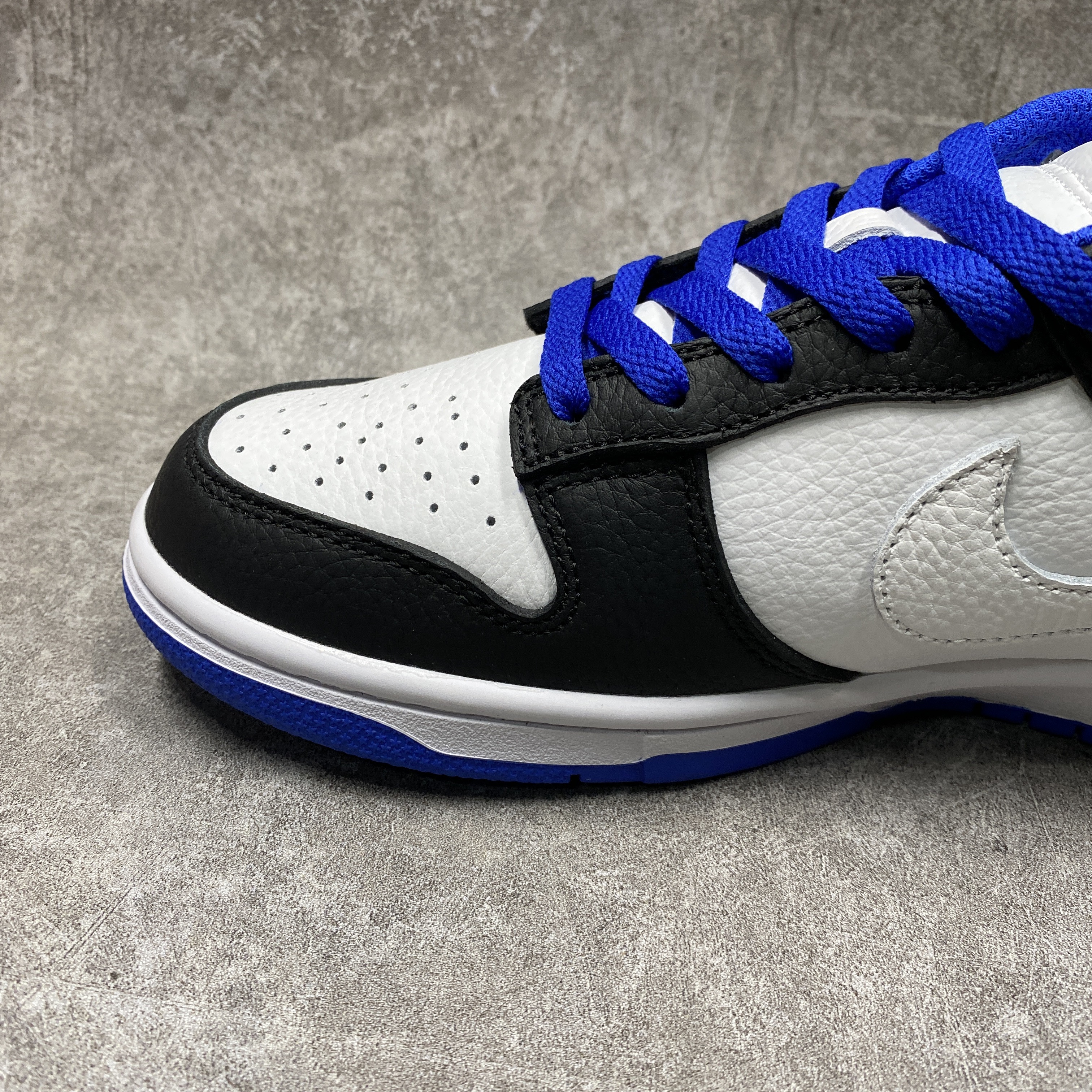 Nike Dunk Low White Black Royal