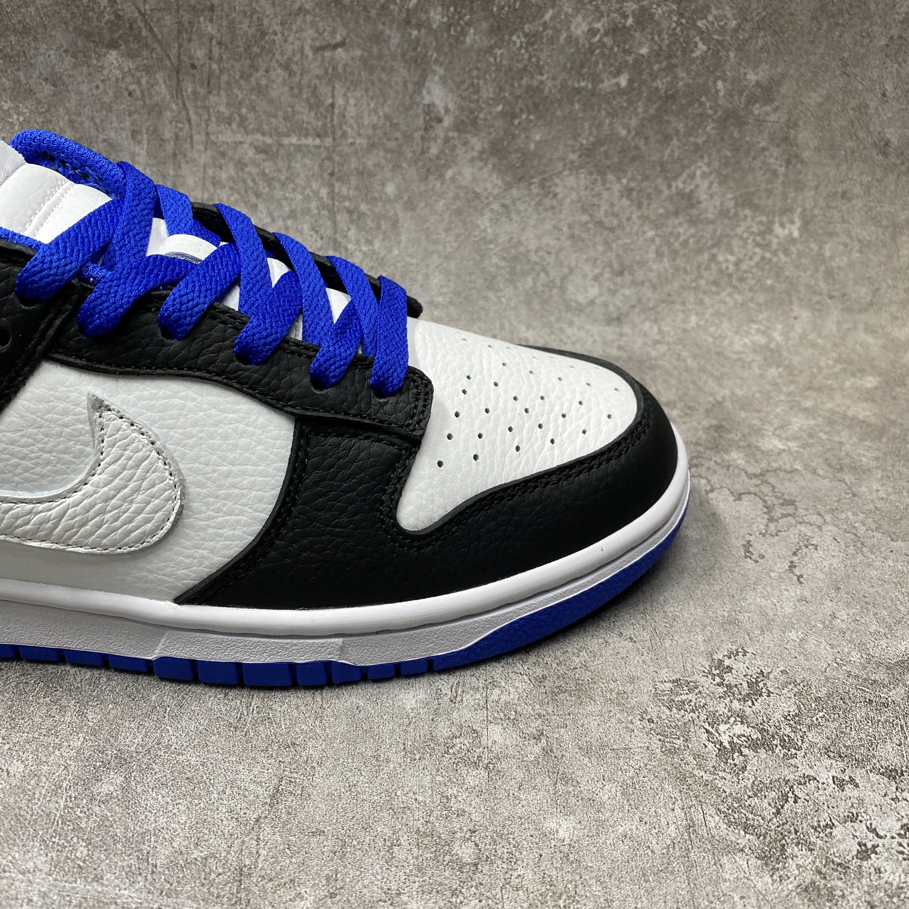 Nike Dunk Low White Black Royal