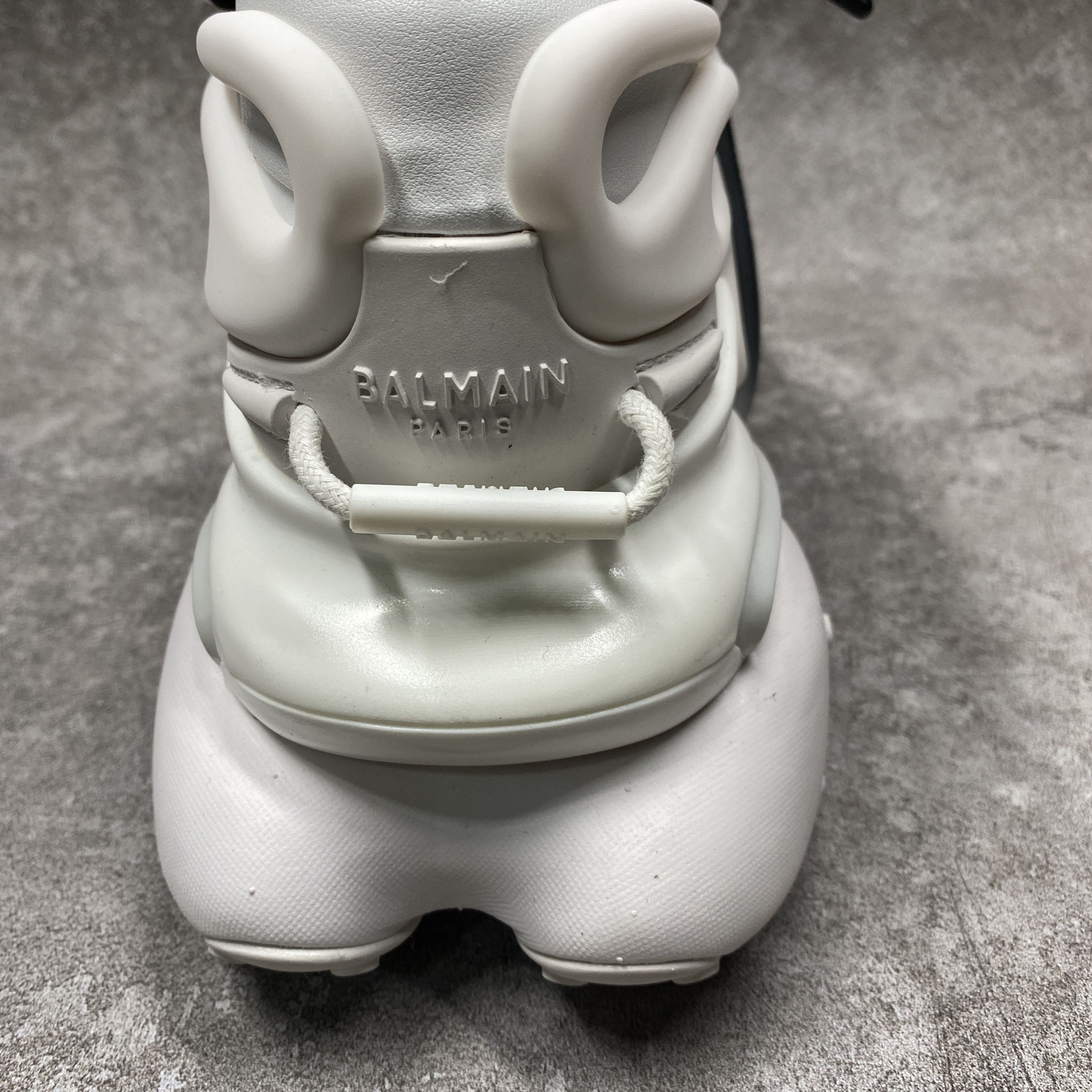 Balmain Unicorn Low White Black Gradient