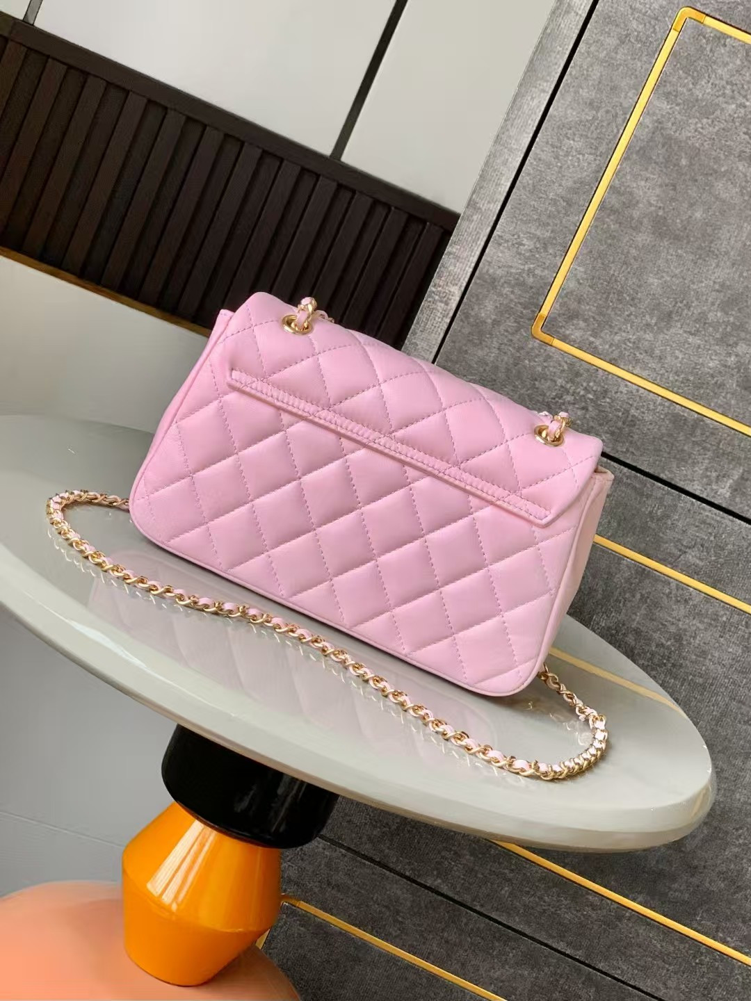 Ch*el flap bag 14x 22.5x 5.8cm