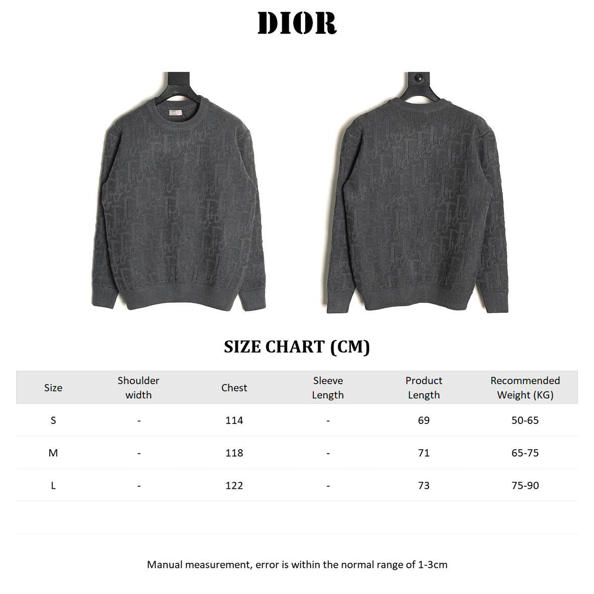 D*or cd 25ss sweaters