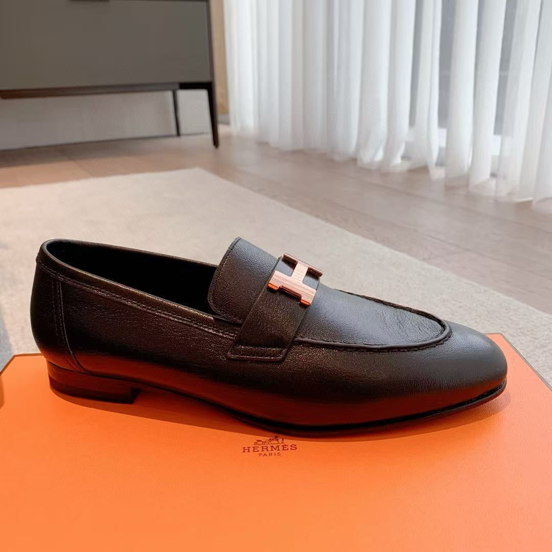 ua H**mes paris loafer