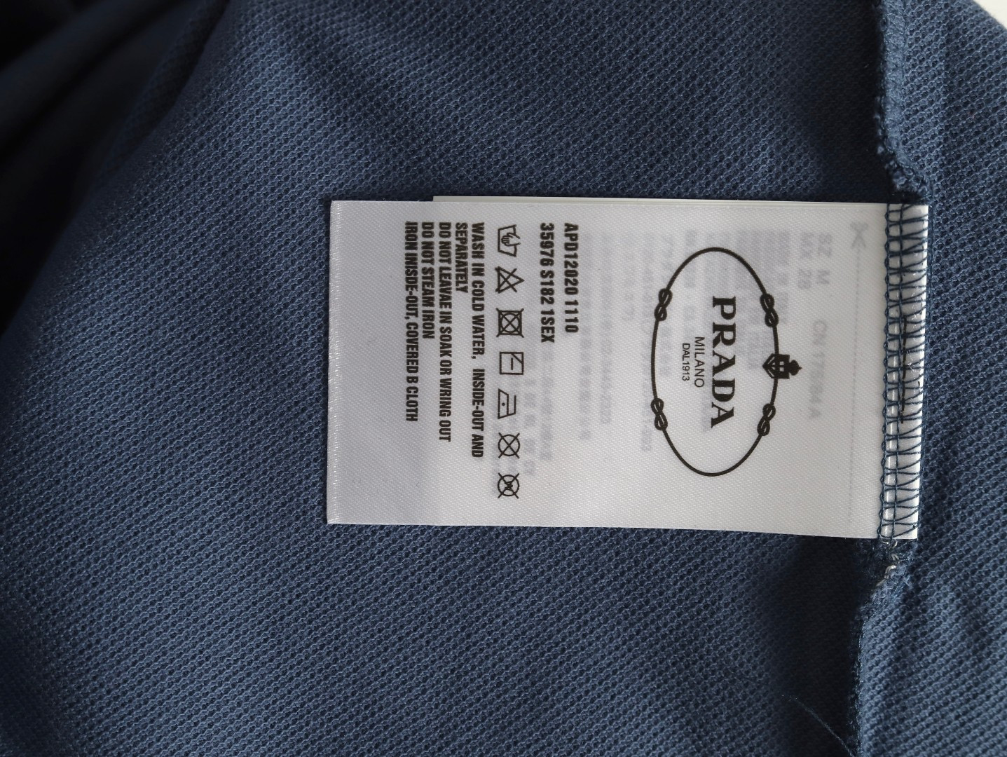 Pra*a short-sleeved polo shirt