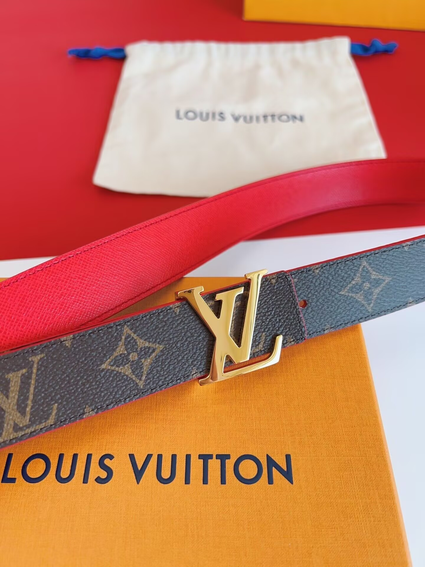 LV Initiales 30mm Reversible Belt