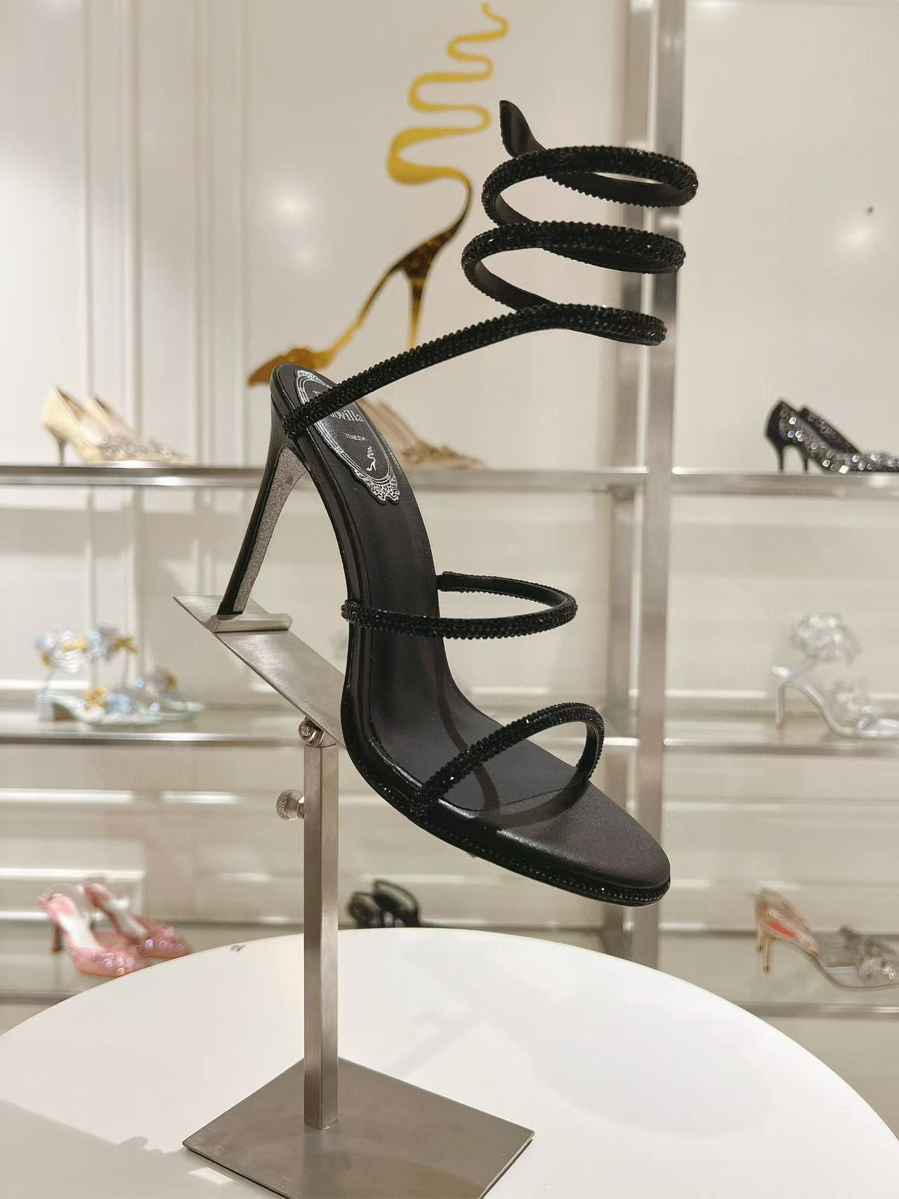 ua renÉ Ca0v1LLa cleo pumps sandals 95mm