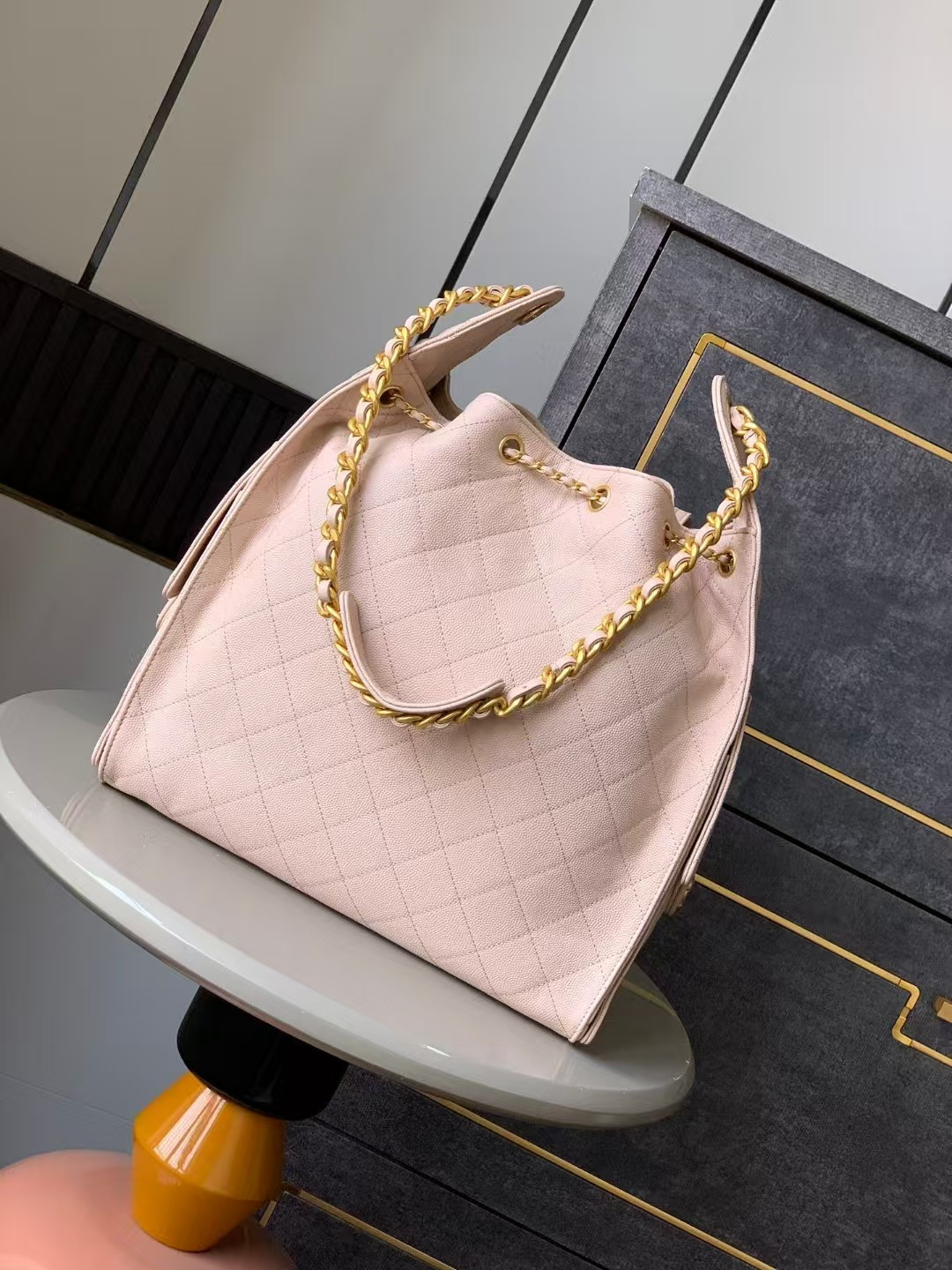Ch*el 25c bucket bag 40x30x15cm