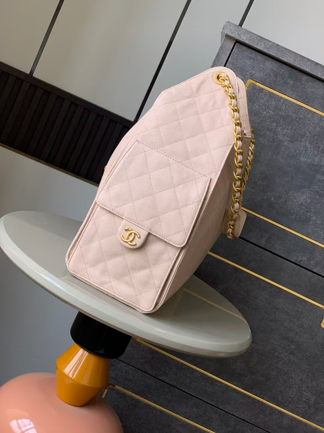 Ch*el 25c bucket bag 40x30x15cm