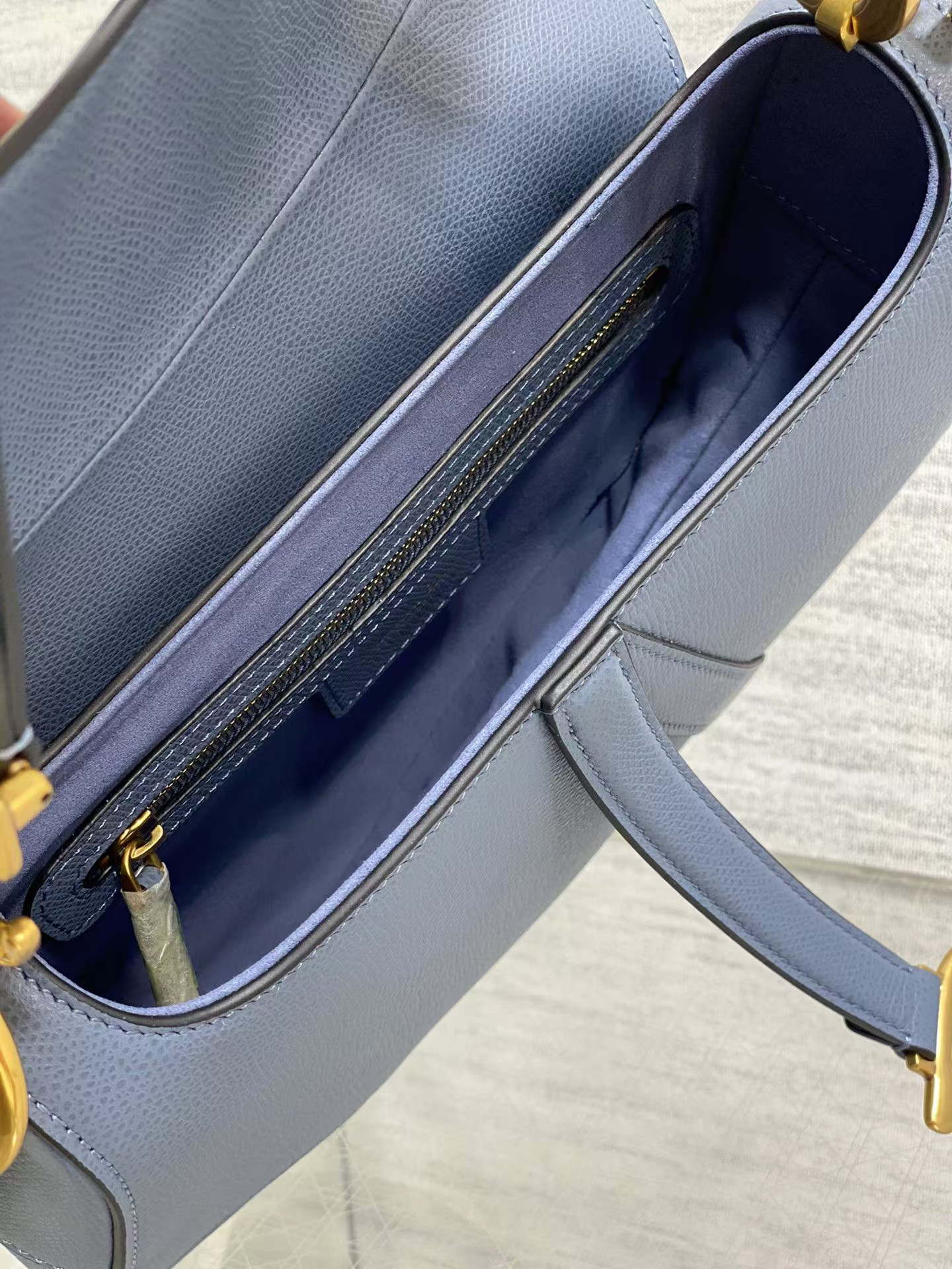 D*or saddle bag calfskin 25.5x20x6.5cm