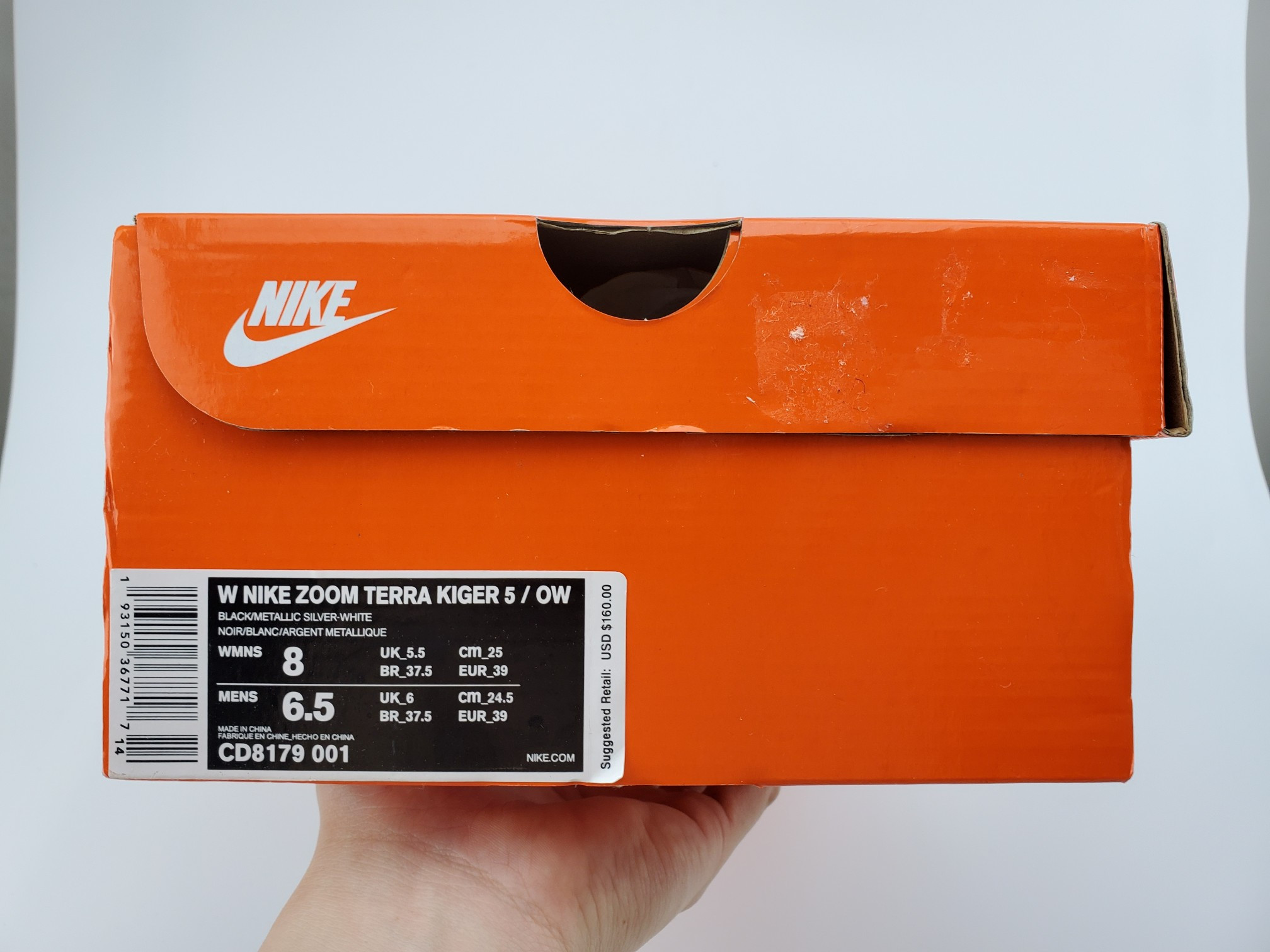 Nike Zoom Terra Kiger 5 OFF-WHITE Electric Green (W)