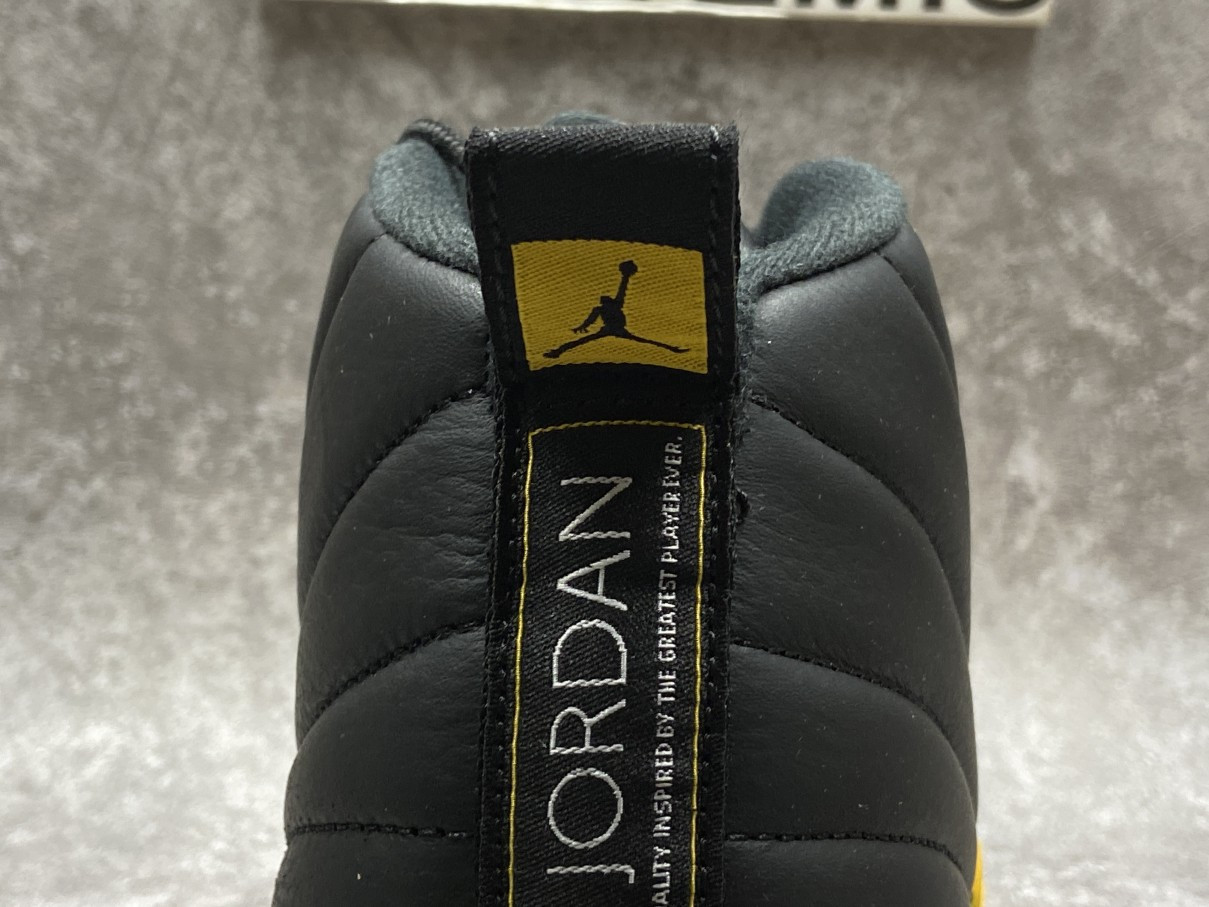 Air Jordan 12 Retro Black University Gold