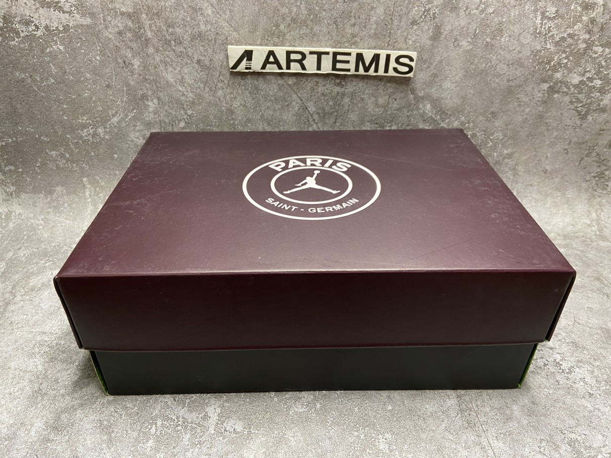 Air Jordan 4 PSG Neutral Grey Bordeaux
