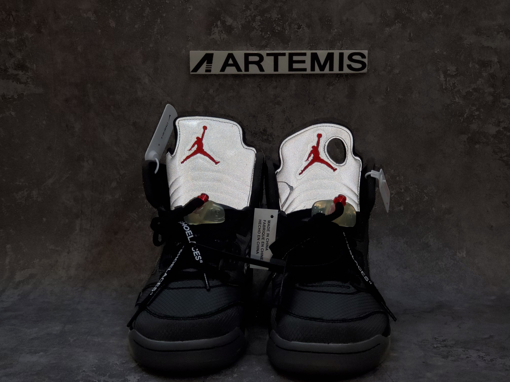 Air Jordan 5 Retro Off White Black