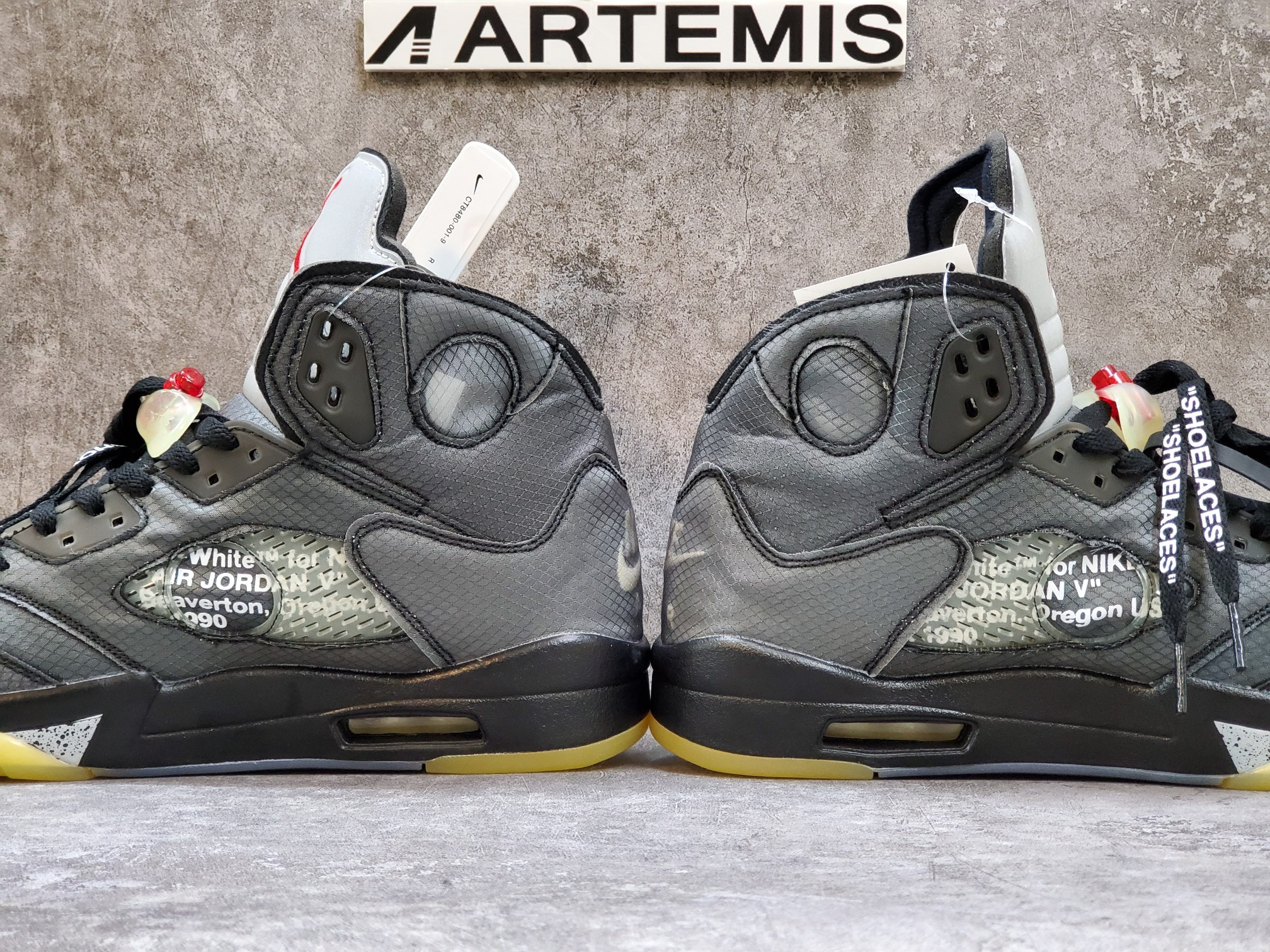 Air Jordan 5 Retro Off White Black