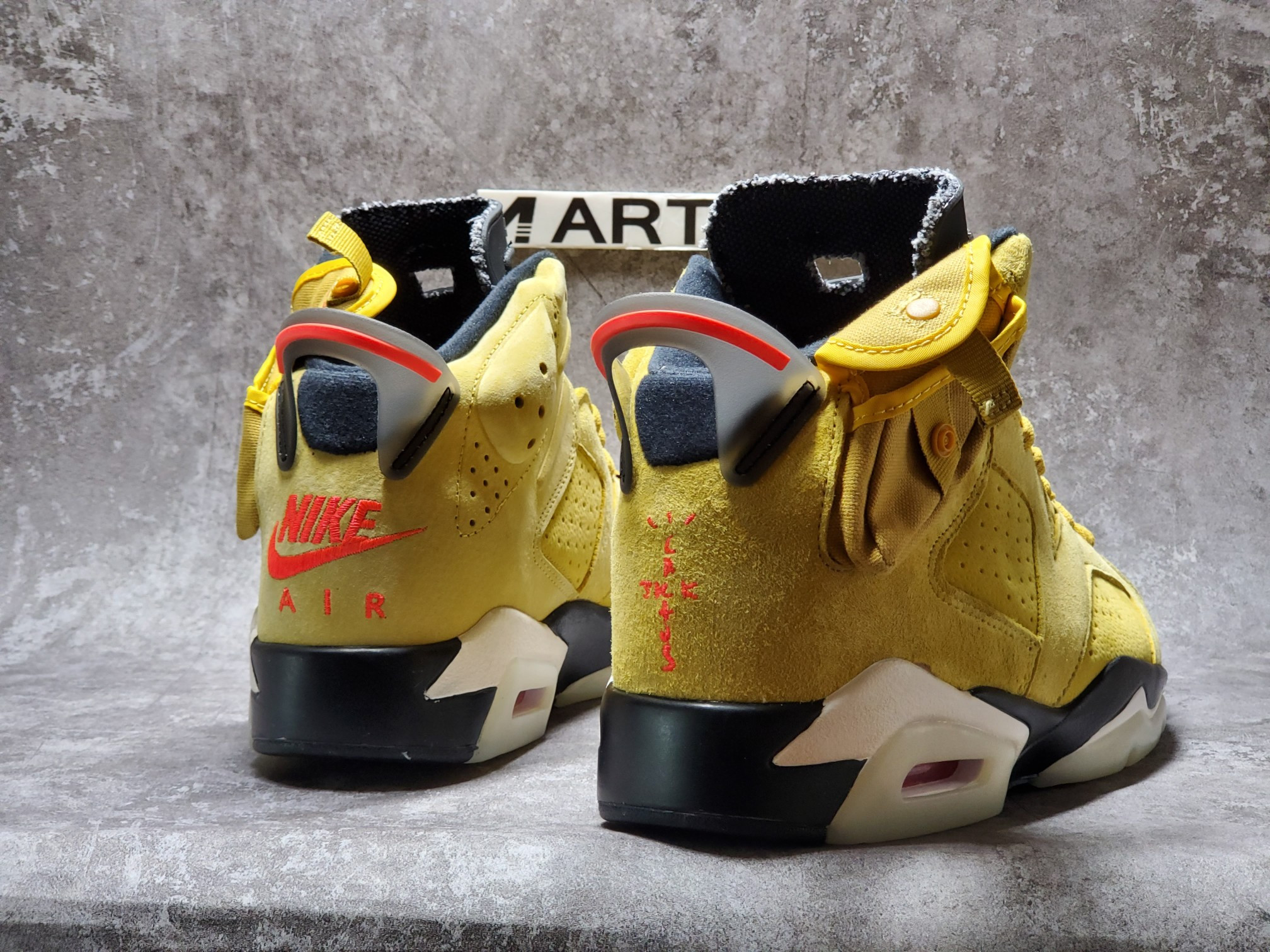 Air Jordan 6 Travis Scott X Retro Cactus Jack Yellow