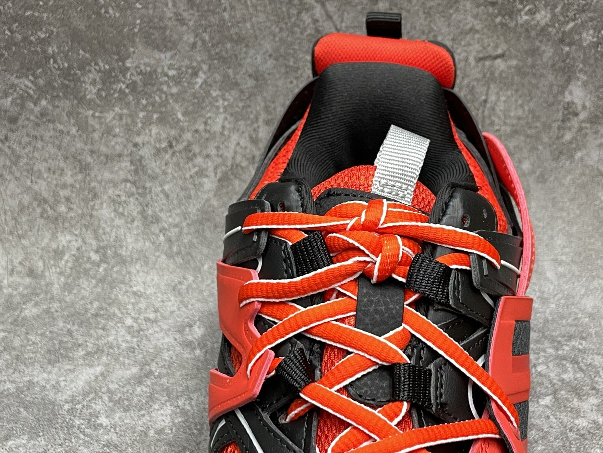 Balenciga Track Sneaker Orange Black