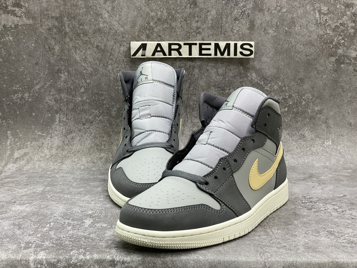 Air Jordan 1 Mid Grey Onyx