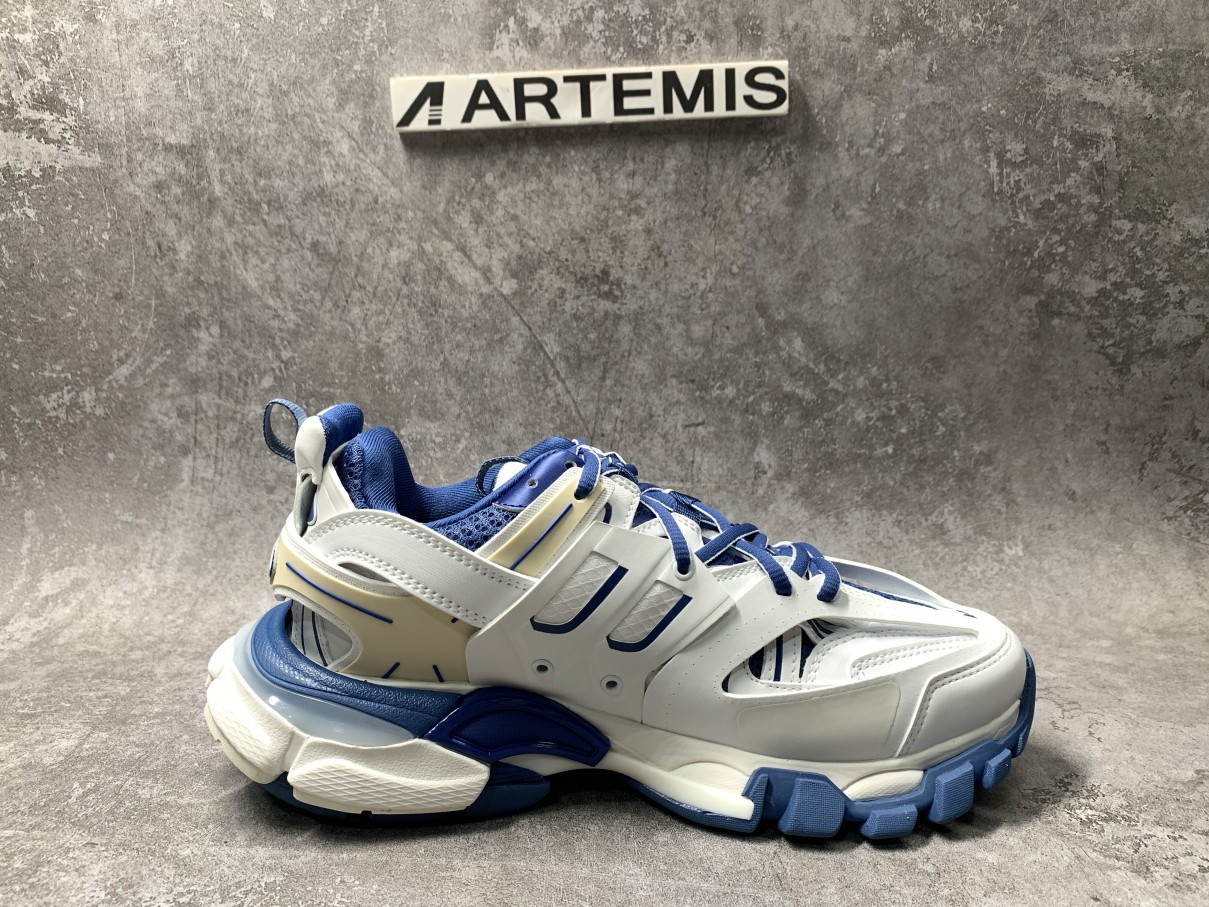 Balenciga Track Worn Out In Light Grey