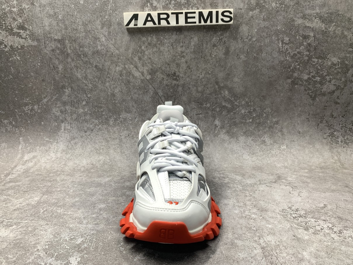 Balenciga Track Sneaker White Red