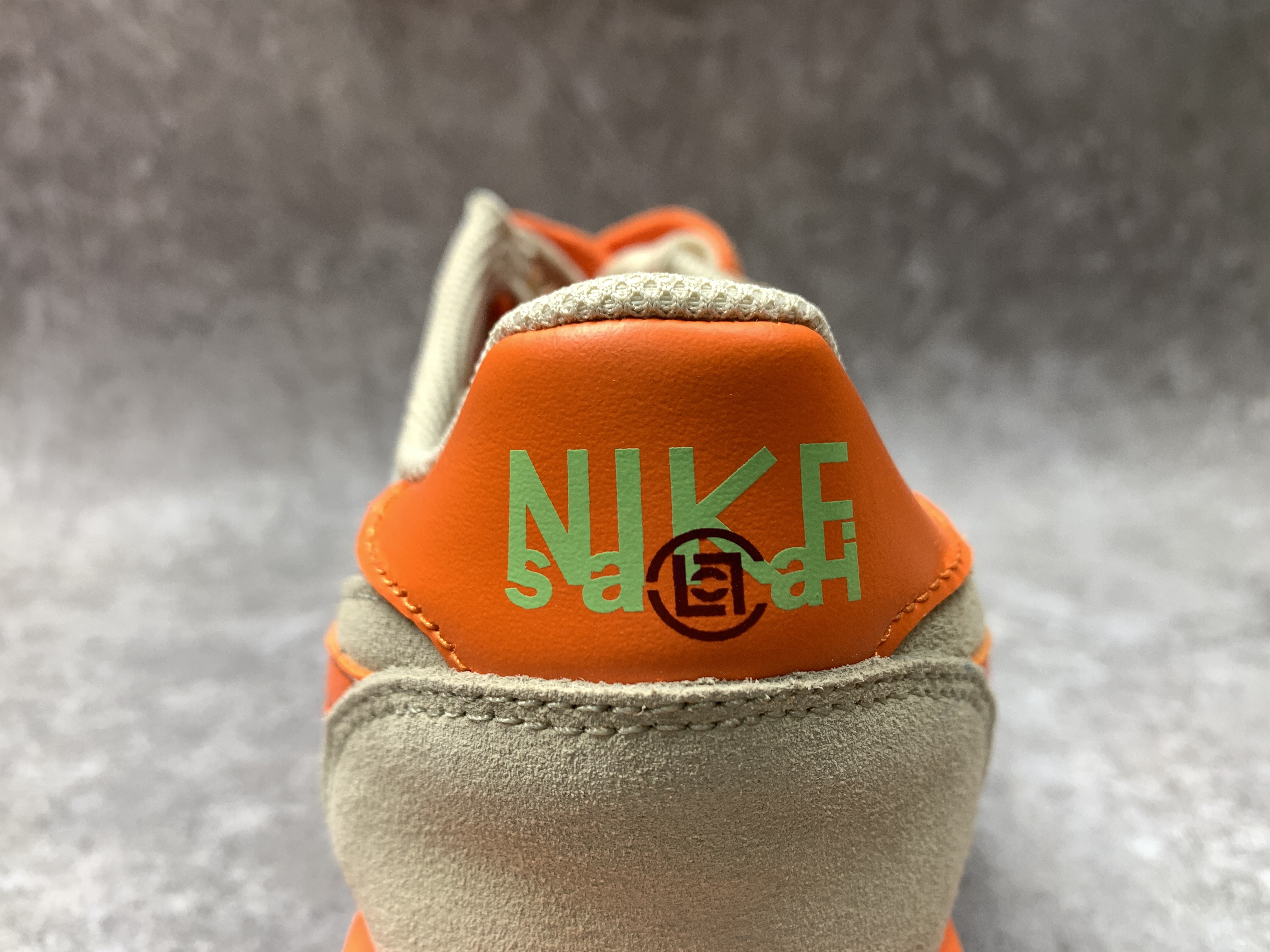 Nike LDWaffle CLOT sacai Net Orange Blaze
