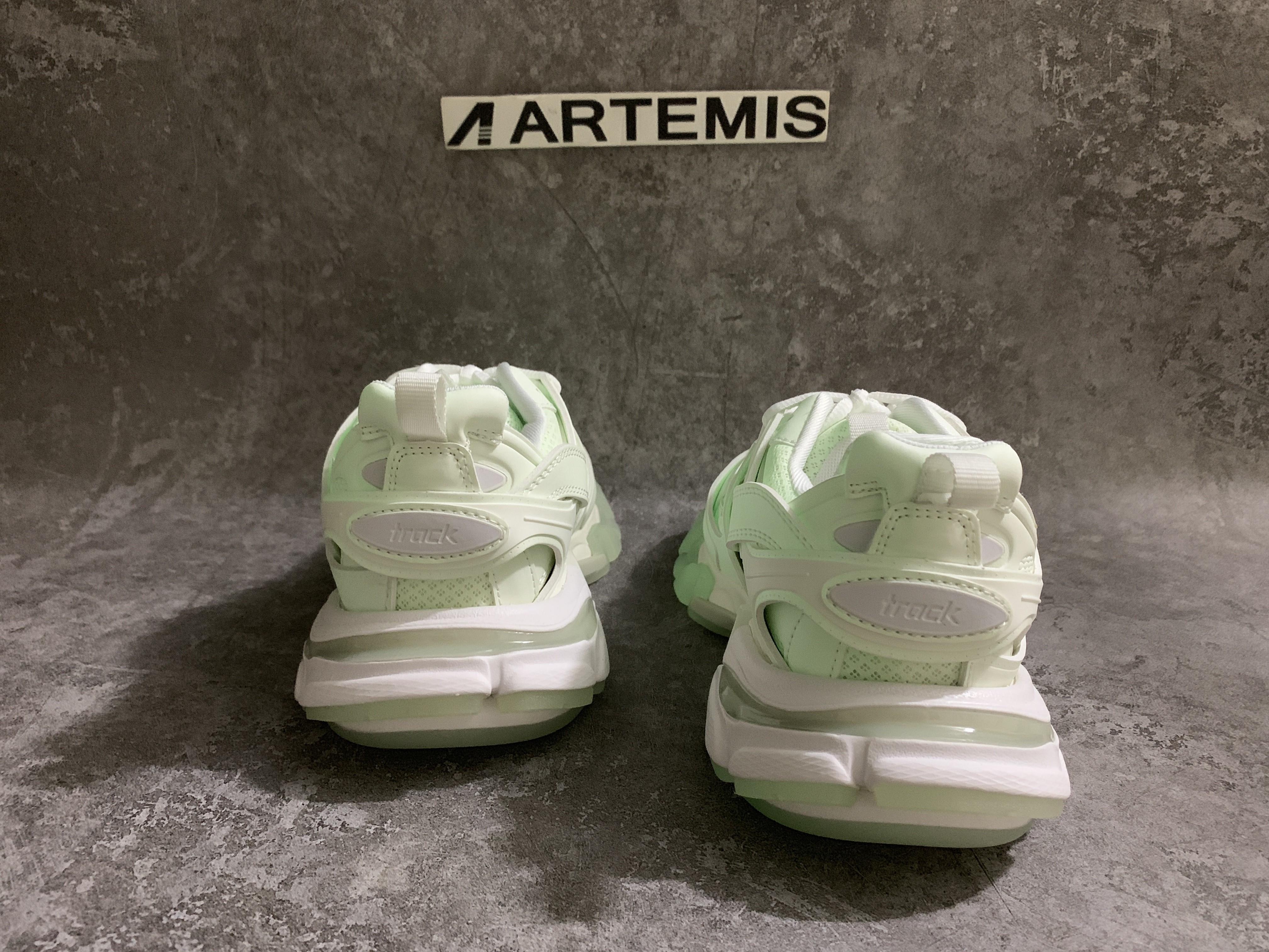 Balenciga Track Glow In Dark Sneaker