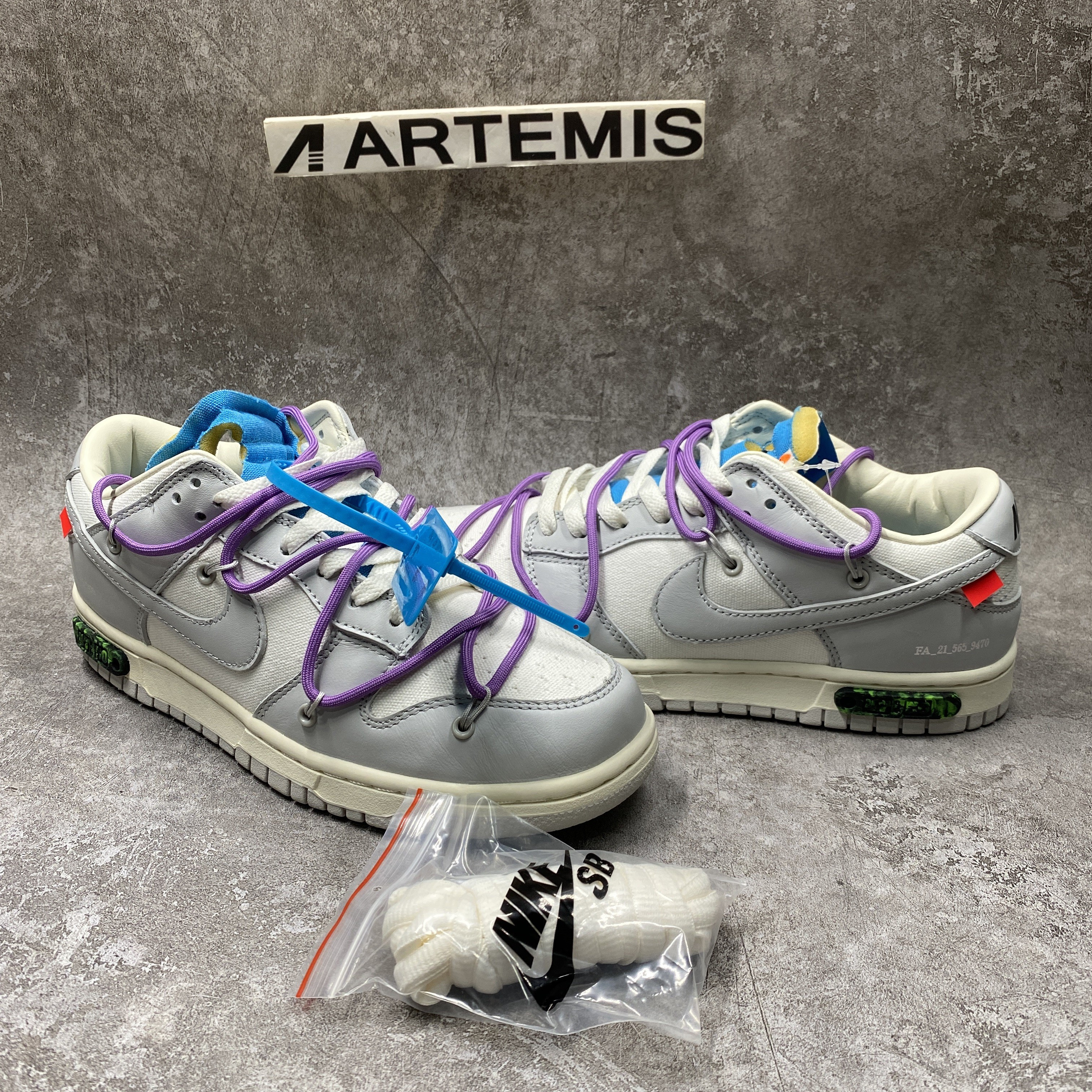 Nike Dunk Low Off-White Lot 47