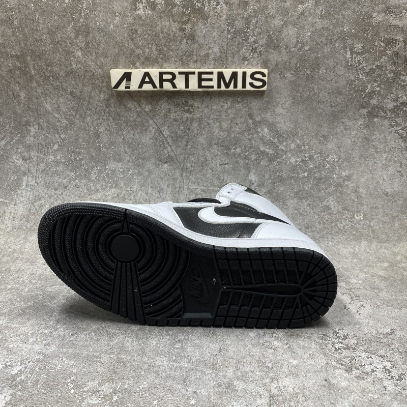 Air Jordan 1 Mid Spli Black White