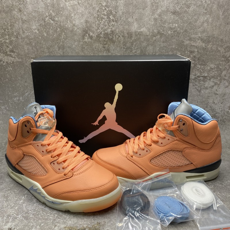 We The Best x Air Jordan 5 Crimson Bliss