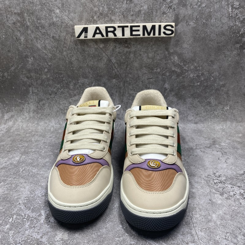 GC Screener Sneaker in Green Brown