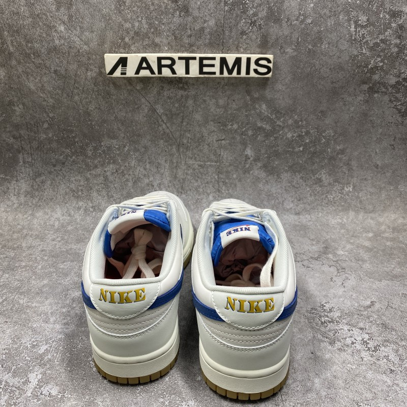 nike dunk low “sail blue” with gum botT0ms