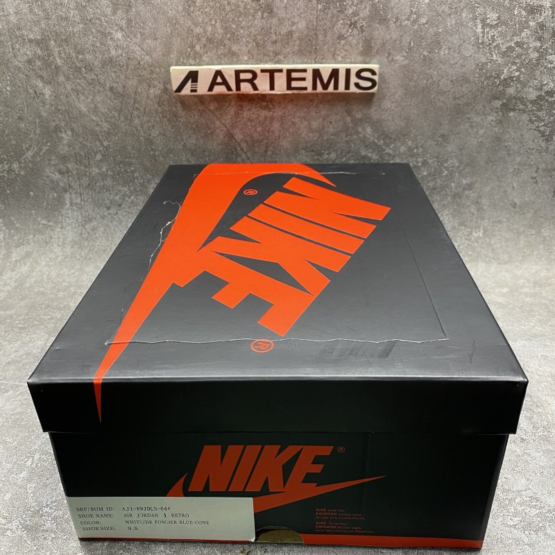 Off-White x Air Jordan 1 Low UNC Blue
