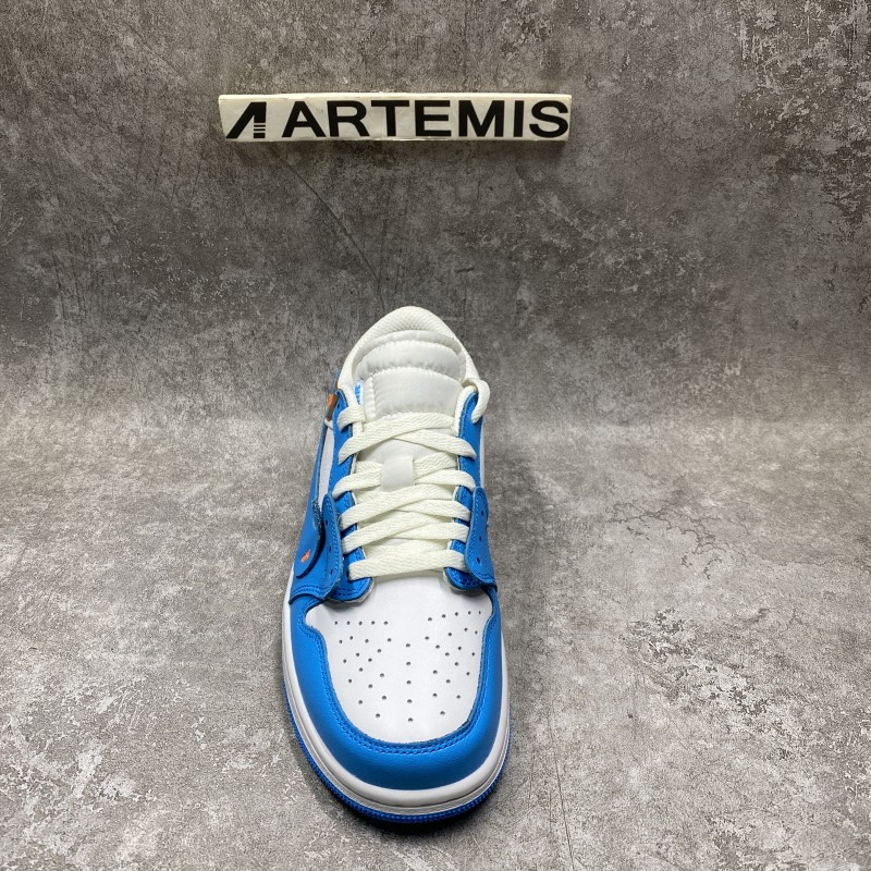 Off-White x Air Jordan 1 Low UNC Blue