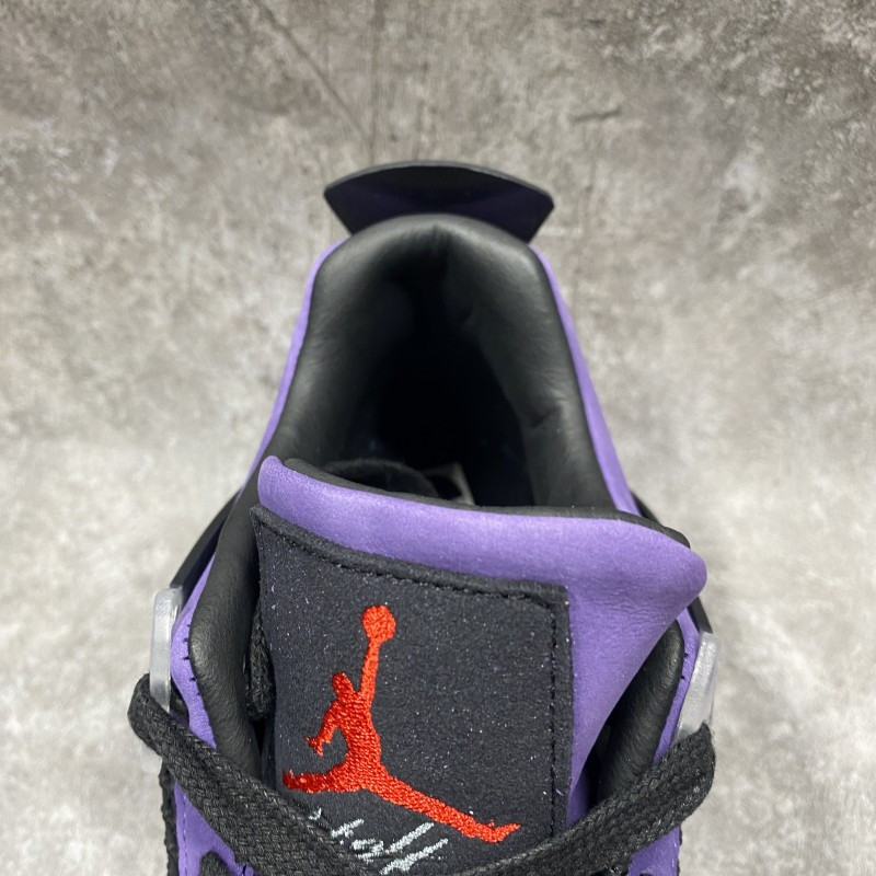Air Jordan 4 Retro Travis Scott Purple(Friends and Family)