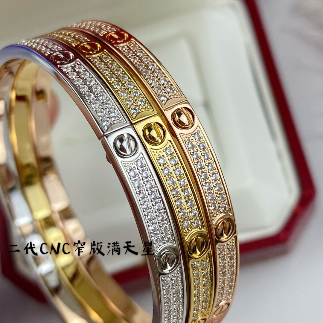 ca*t*er narrow gypsophila Di*m*nd bracelet(no returns or exchanges accepted)