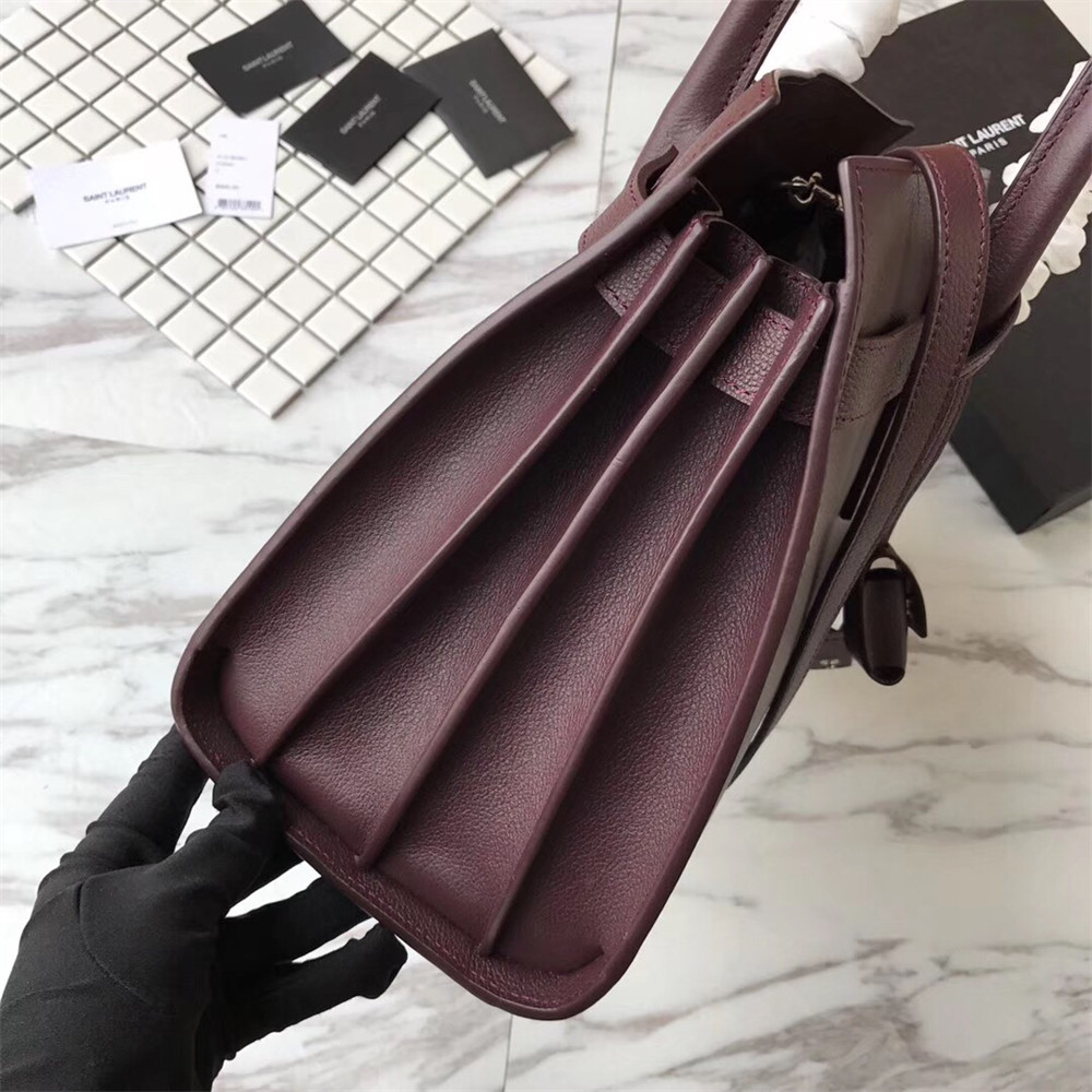 Y*L sac de jour small in grained leather