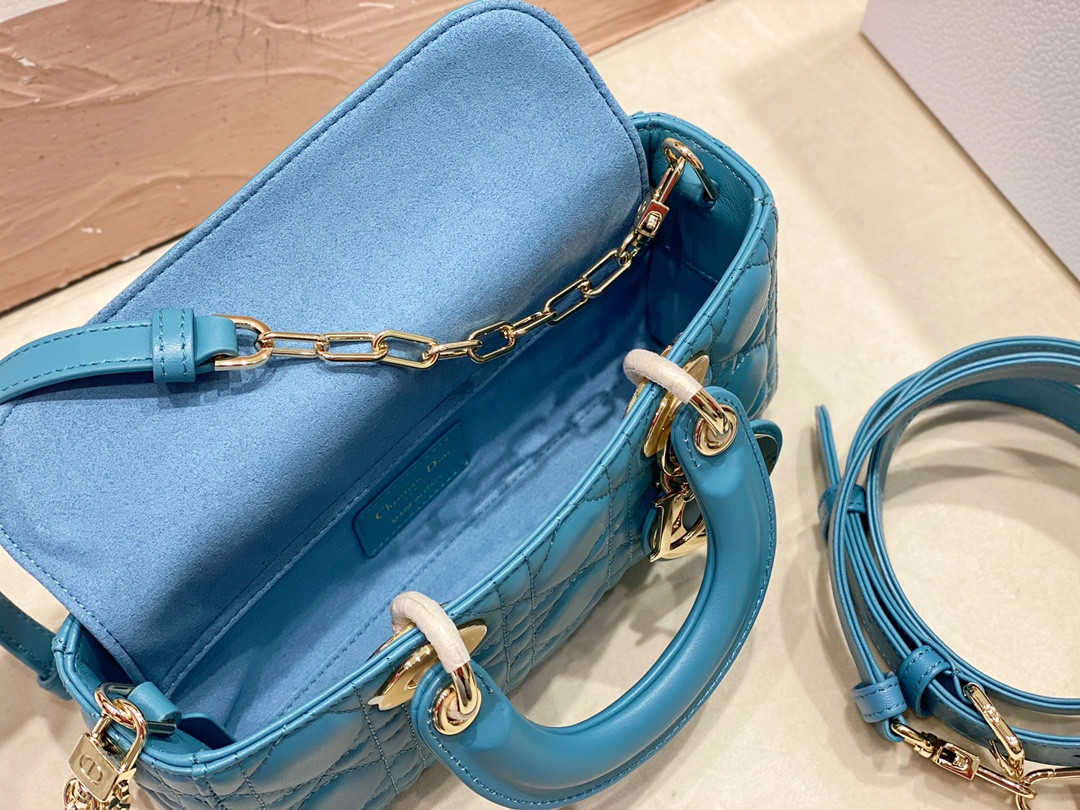 D*or small lady d-joy bag blue