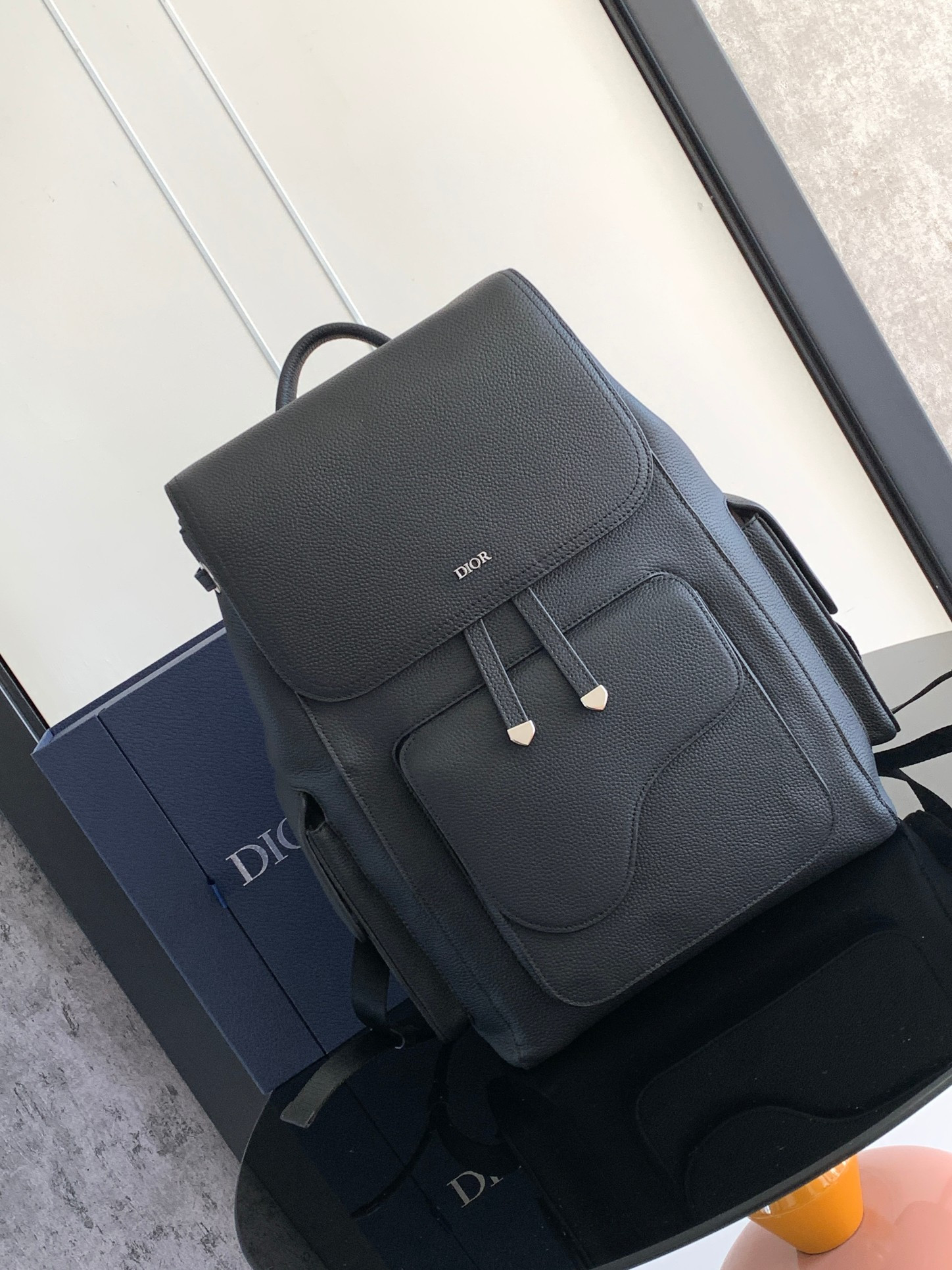 D*or saddle backpack 10.5 x 16 x 5.5 inches