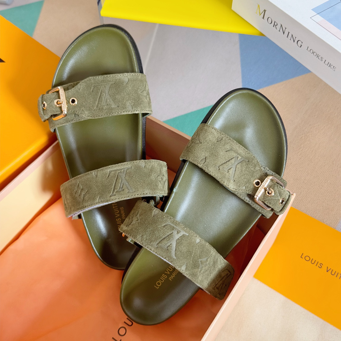 LV Bom Dia Flat Comfort Mule