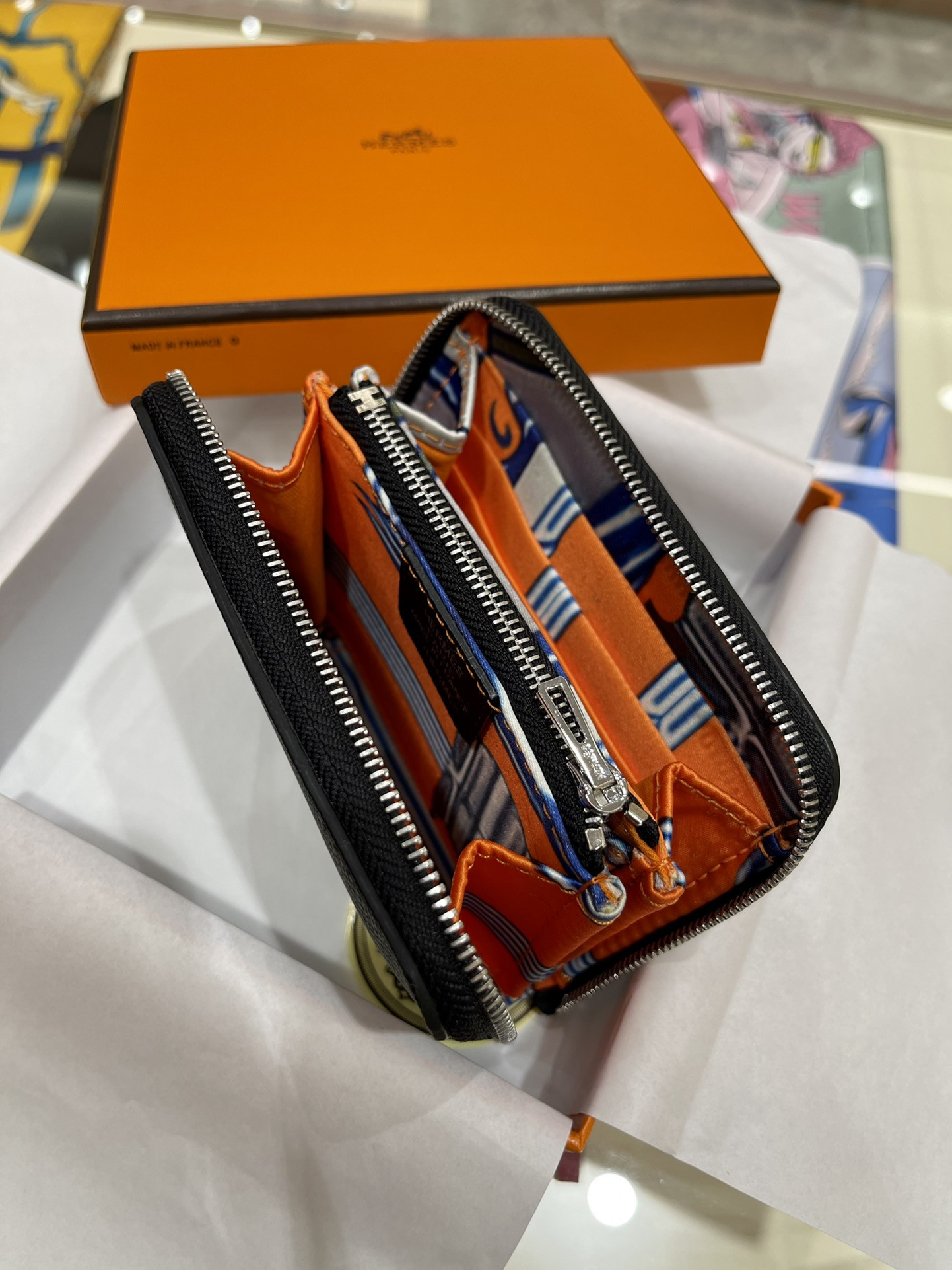 H**mes wallet 11.5x2x9.5cm