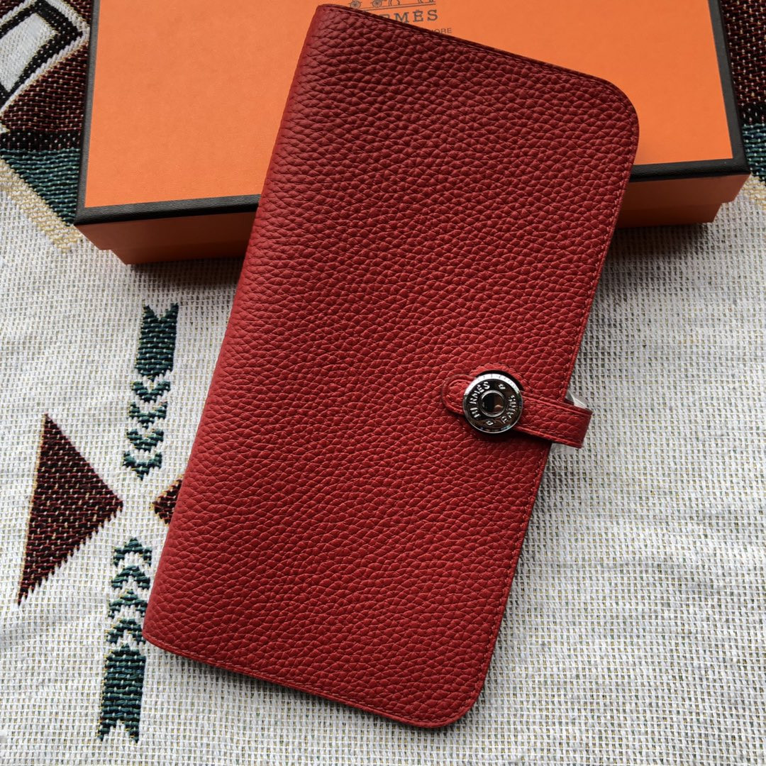 H**mes dogon duo wallet