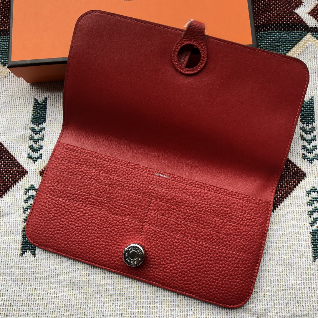 H**mes dogon duo wallet