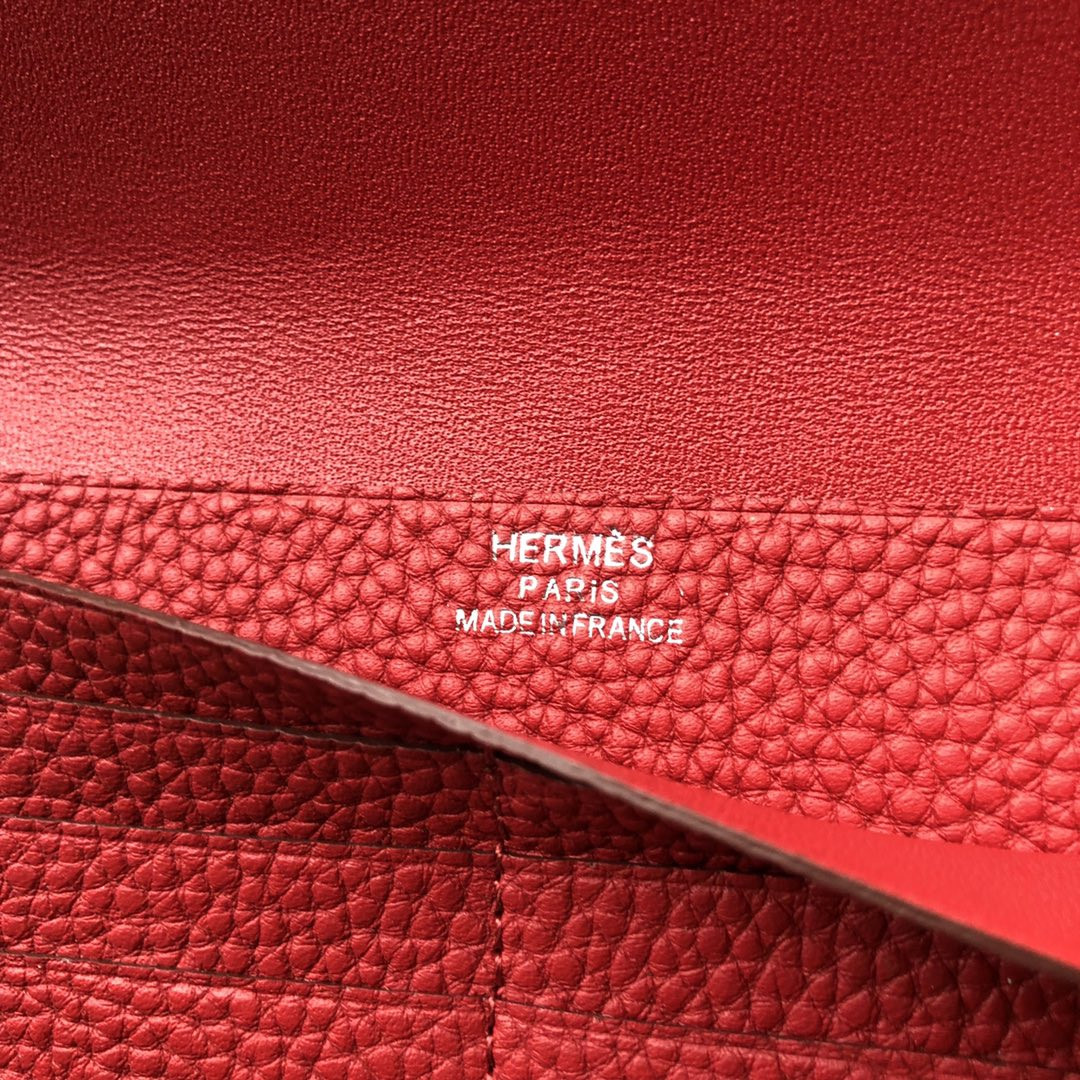 H**mes dogon duo wallet