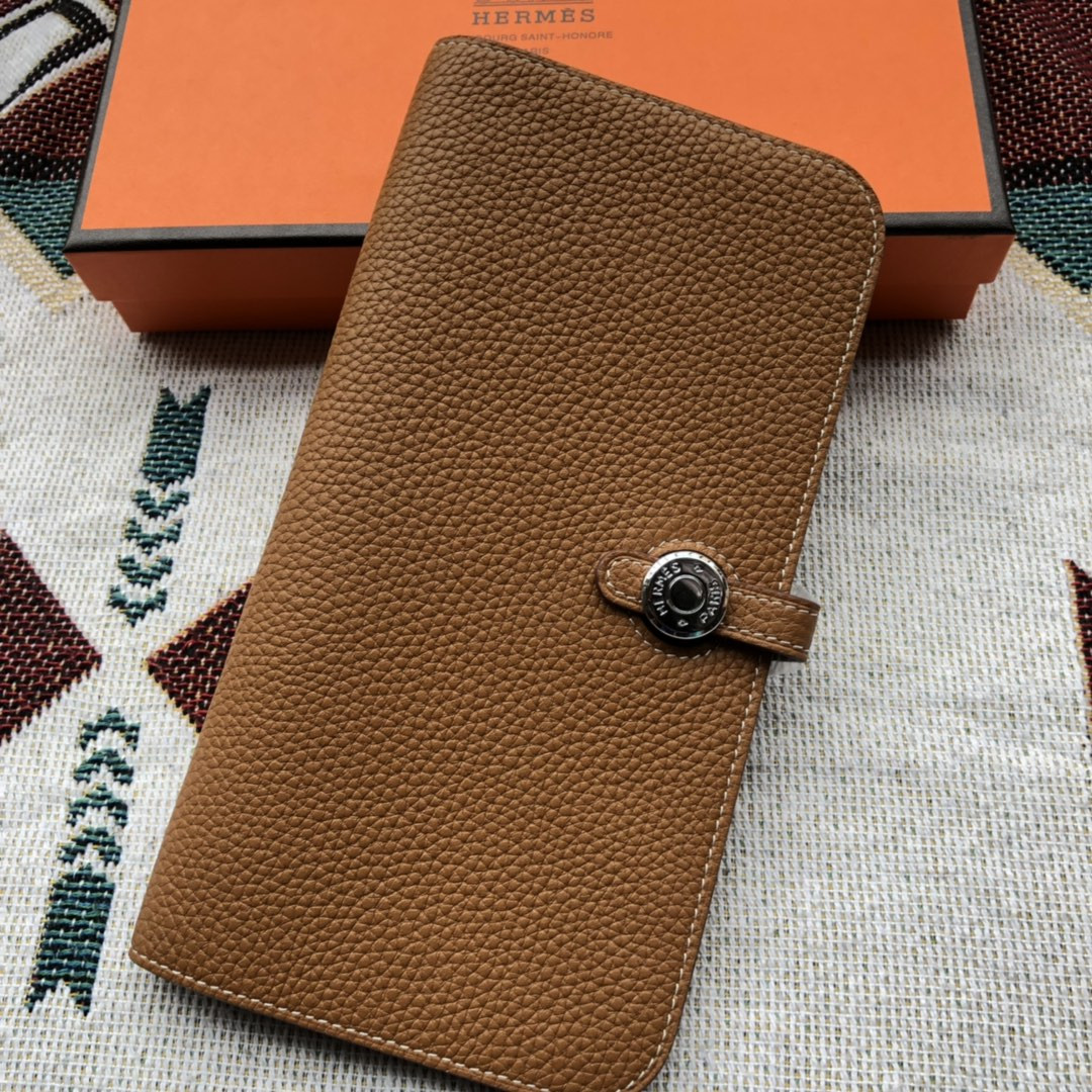 H**mes dogon duo wallet