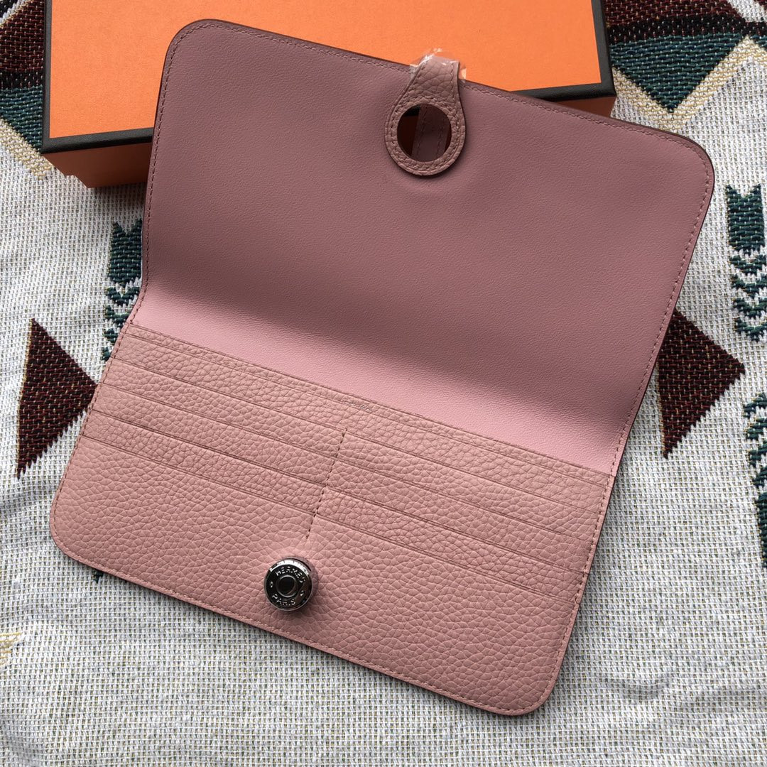 H**mes dogon duo wallet